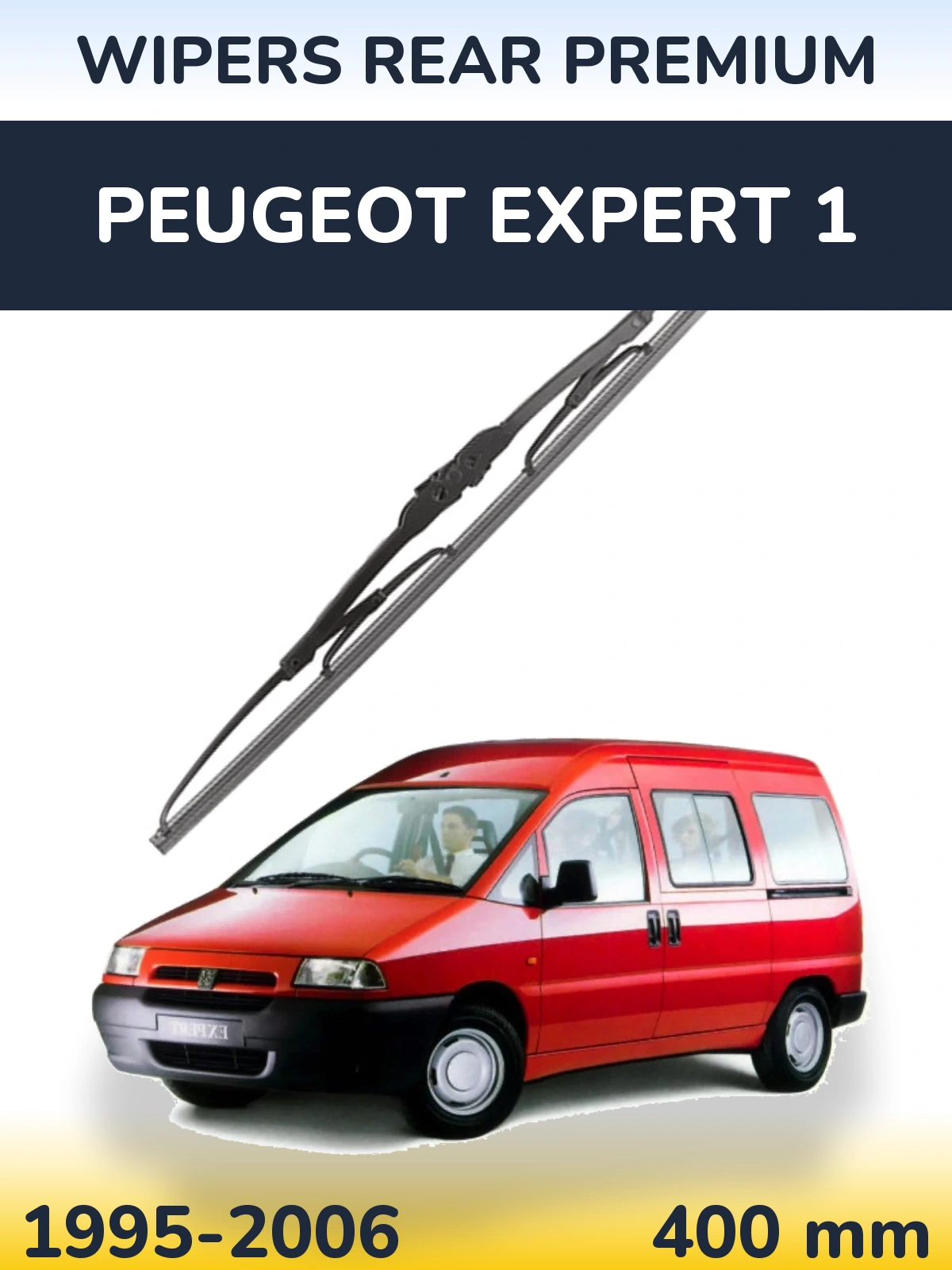 Tylna wycieraczka WIPERS REAR PREMIUM 400 mm do Peugeot Expert 1 1995-2006