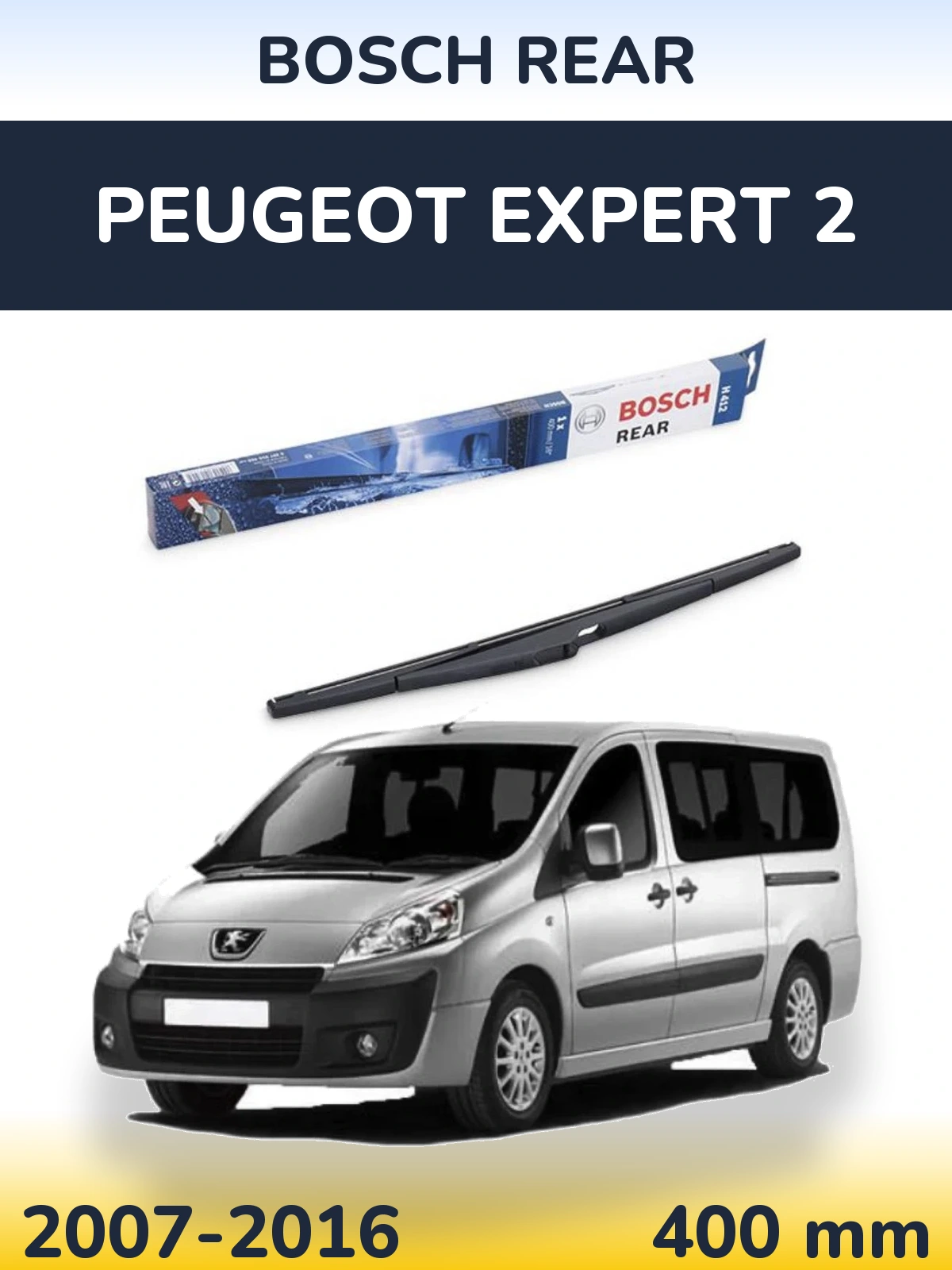 Tylna wycieraczka BOSCH Rear 400 mm do Peugeot Expert 2 2007-2016
