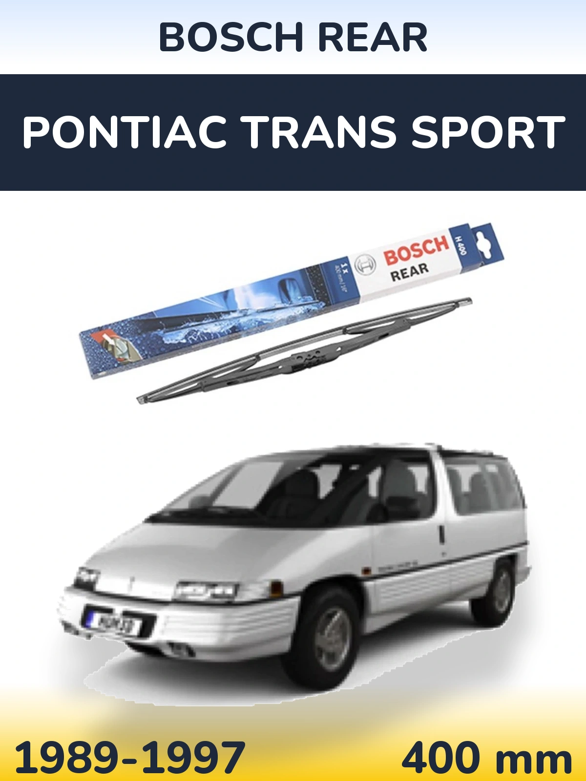 Задний дворник BOSCH Rear 400 мм для Pontiac Trans Sport 1989-1997
