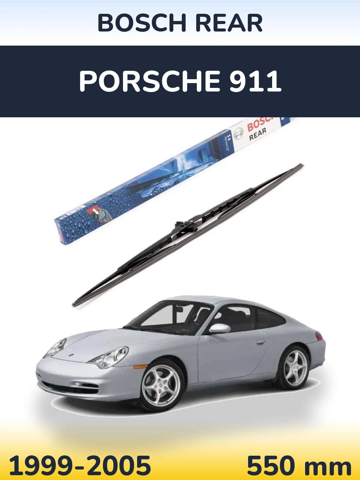 Tylna wycieraczka BOSCH Rear 550 mm do Porsche 911 1999-2005