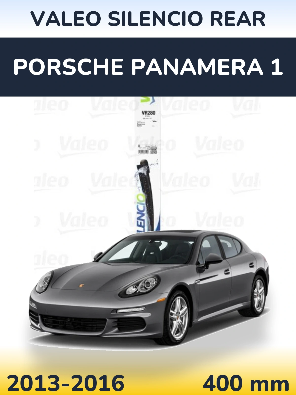 Задний дворник Valeo Silencio Rear 380 мм для Porsche Panamera 1 2013-2016