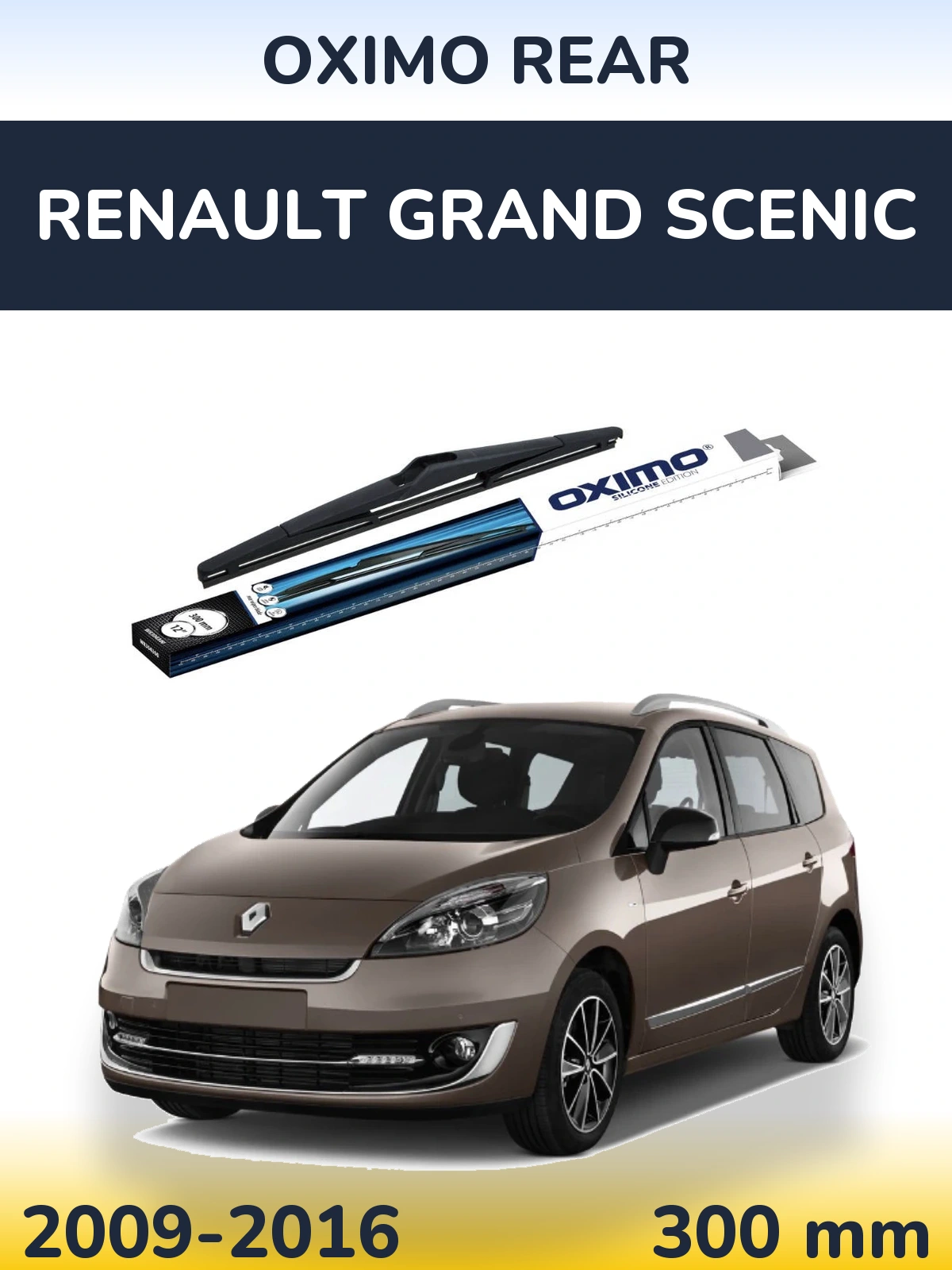 Tylna wycieraczka Oximo Rear 300 mm do Renault Grand Scenic 2009-2016
