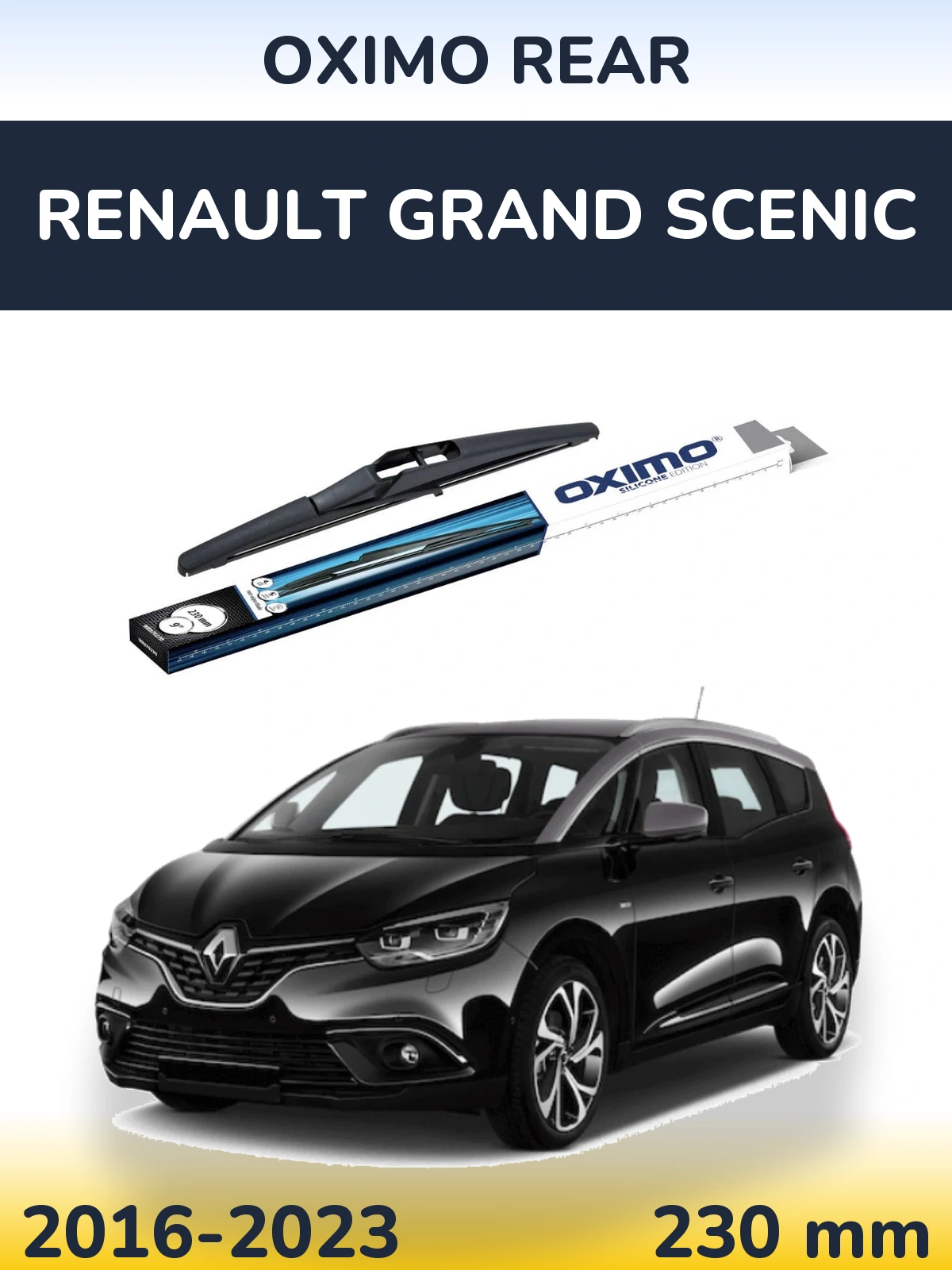 Tylna wycieraczka Oximo Rear 230 mm do Renault Grand Scenic 2016-2023