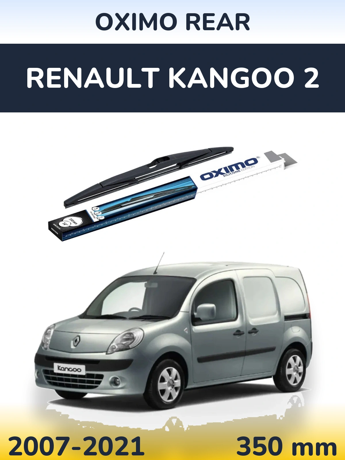 Tylna wycieraczka Oximo Rear 350 mm do Renault Kangoo 2 2007-2021
