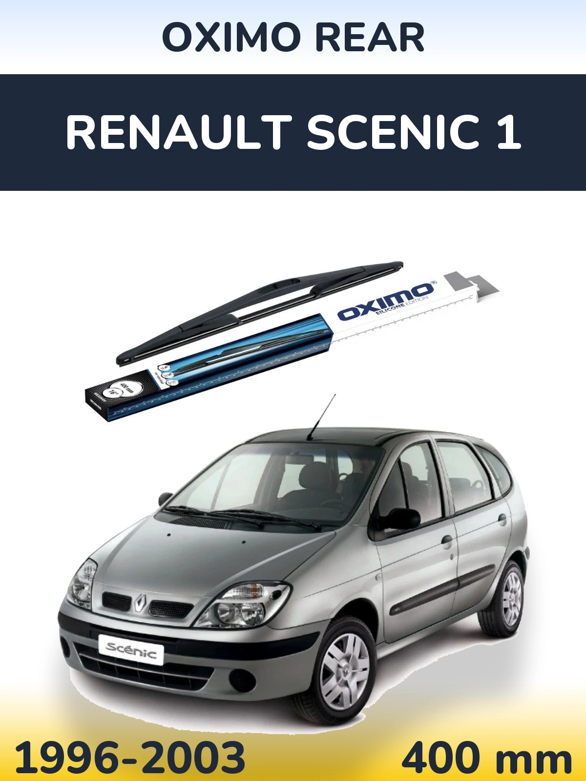 Tylna wycieraczka Oximo Rear 400 mm do Renault Scenic 1 1996-2003