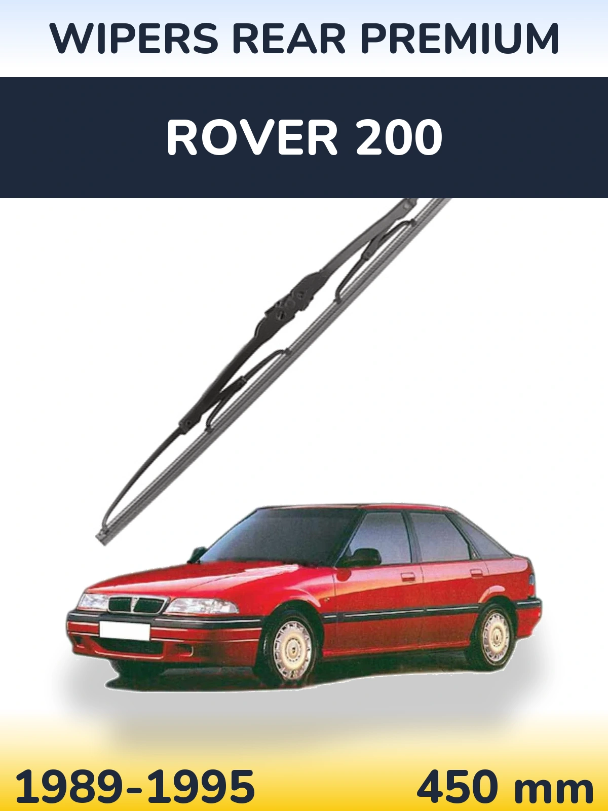 Tylna wycieraczka WIPERS REAR PREMIUM 450 mm do Rover 200 1989-1995