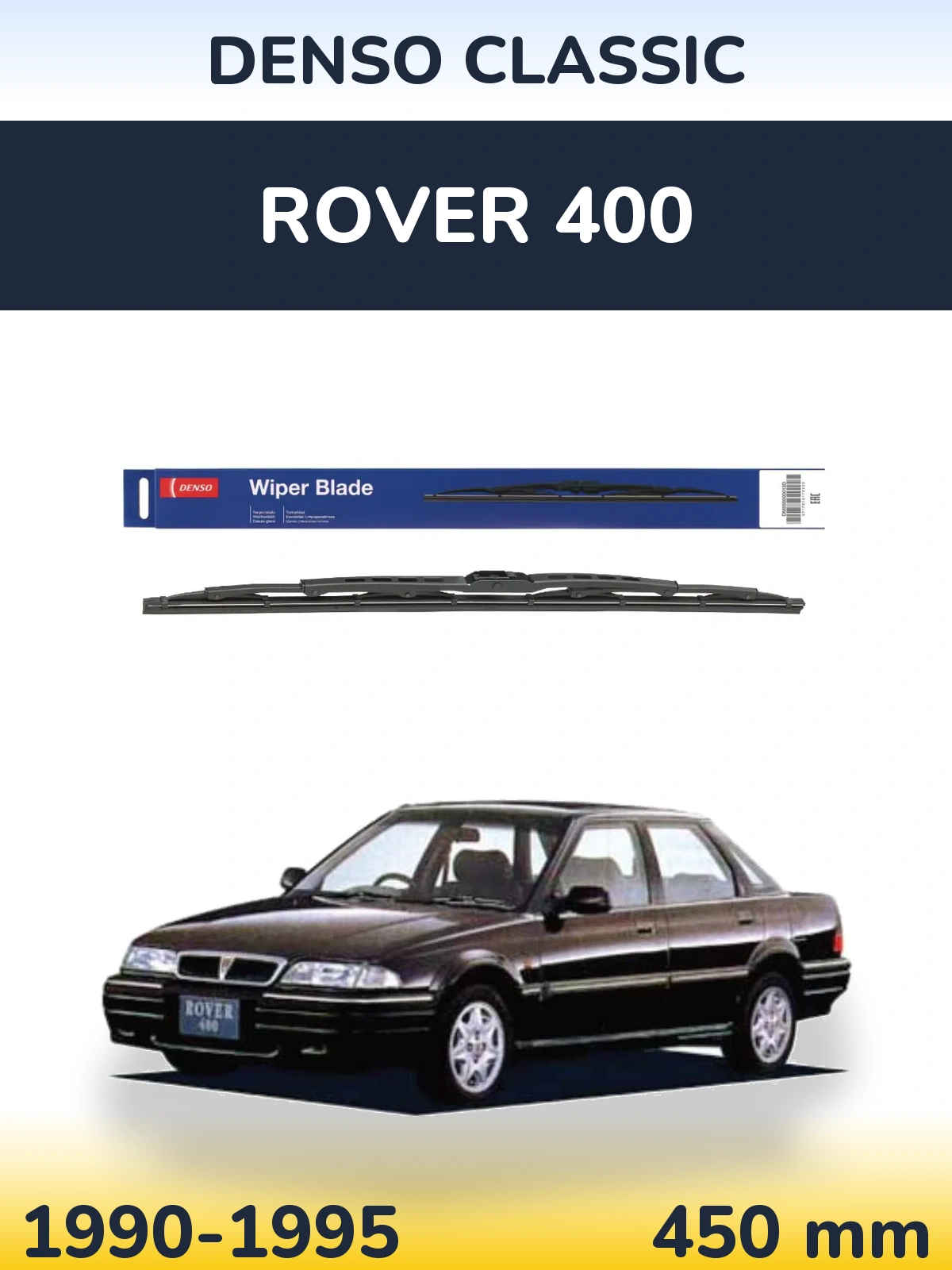Tylna wycieraczka Denso Classic 450 mm do Rover 400 1990-1995