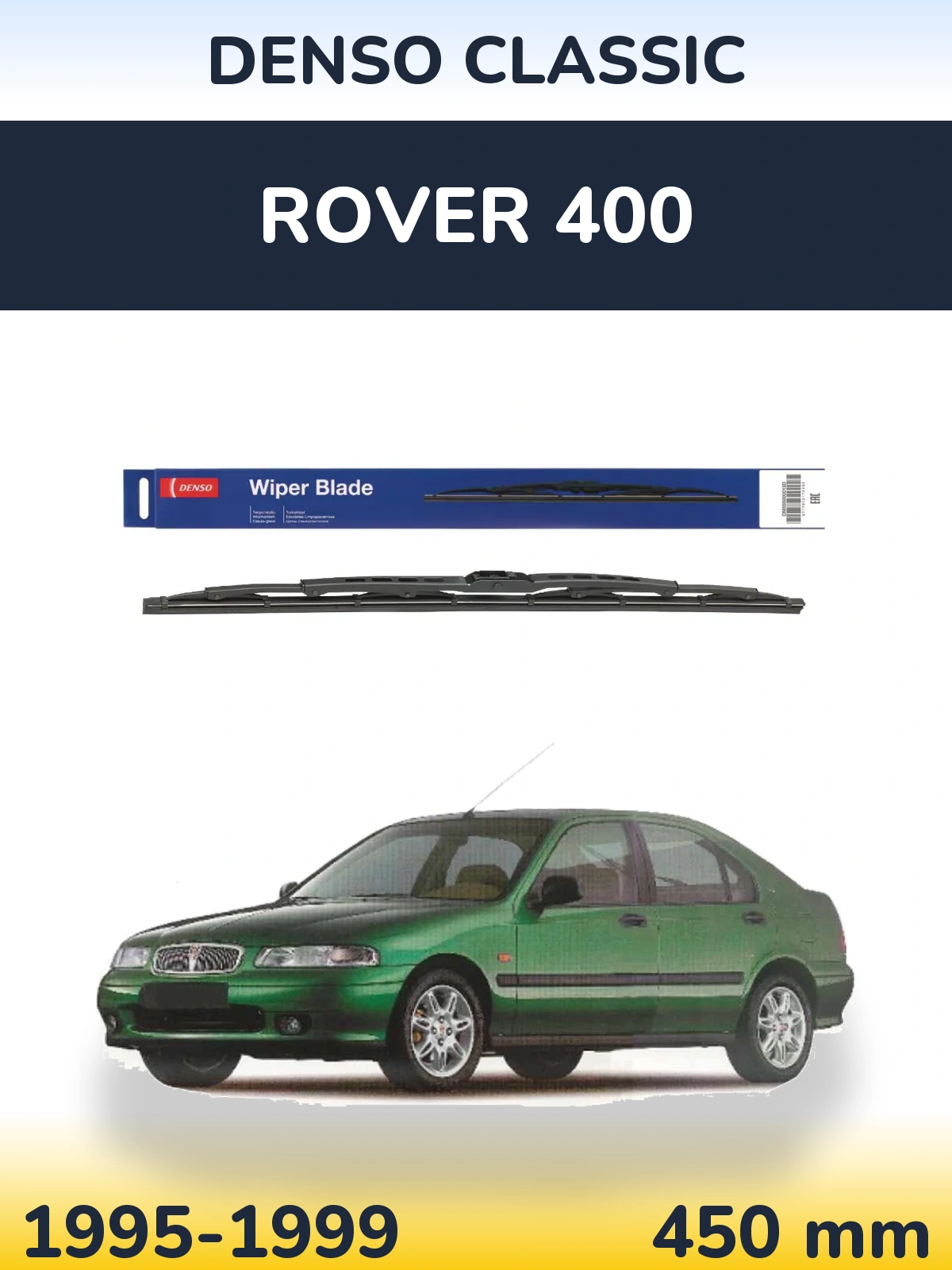 Tylna wycieraczka Denso Classic 450 mm do Rover 400 1995-1999