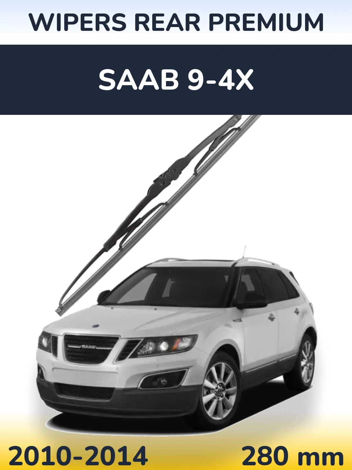 Tylna wycieraczka WIPERS REAR PREMIUM 280 mm do SAAB 9-4X 2010-2014