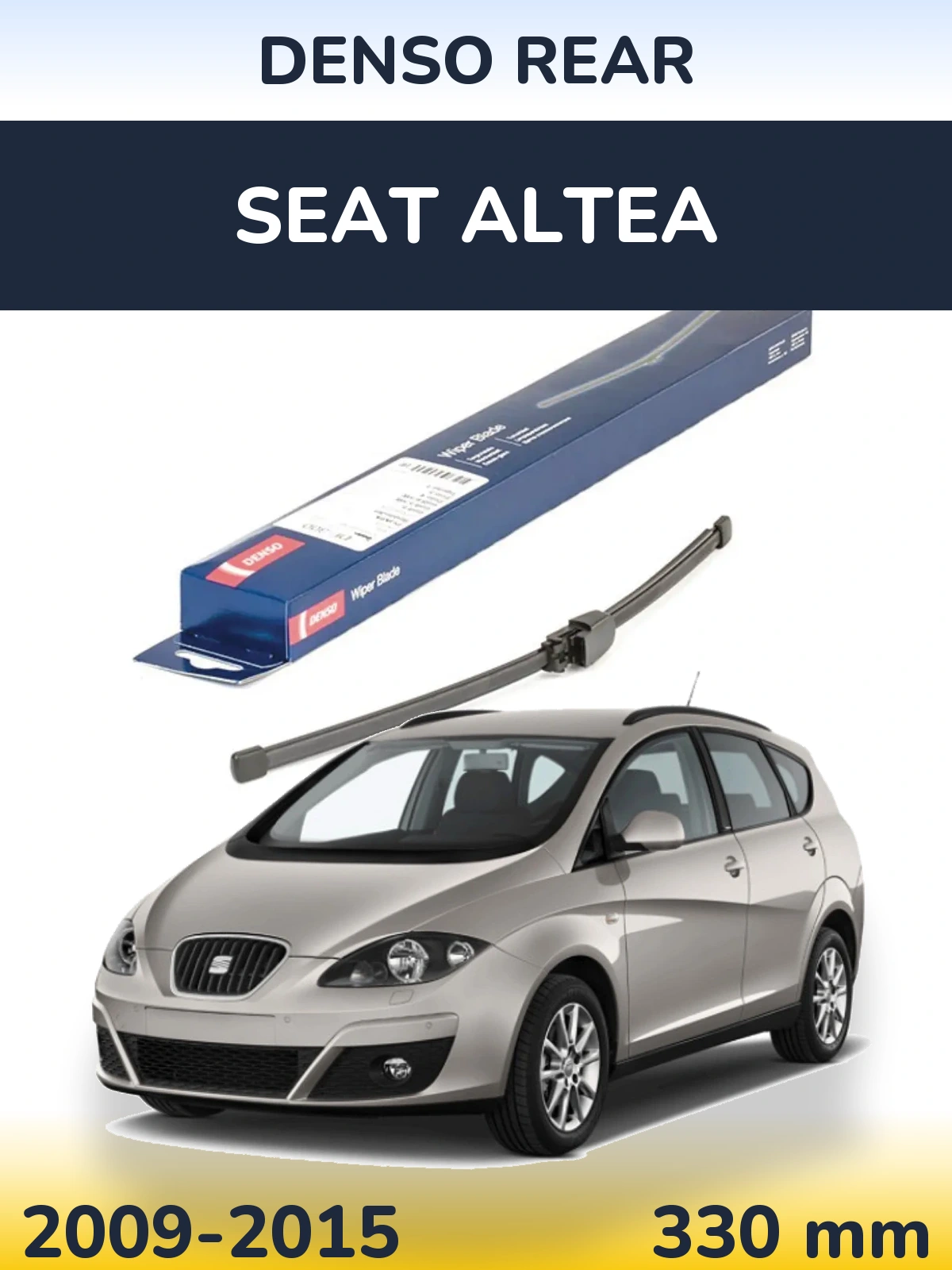 Tylna wycieraczka Denso Rear 335 mm do SEAT Altea 2009-2015