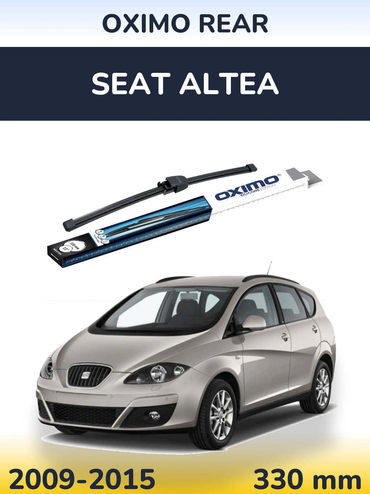 Tylna wycieraczka Oximo Rear 330 mm do SEAT Altea 2009-2015