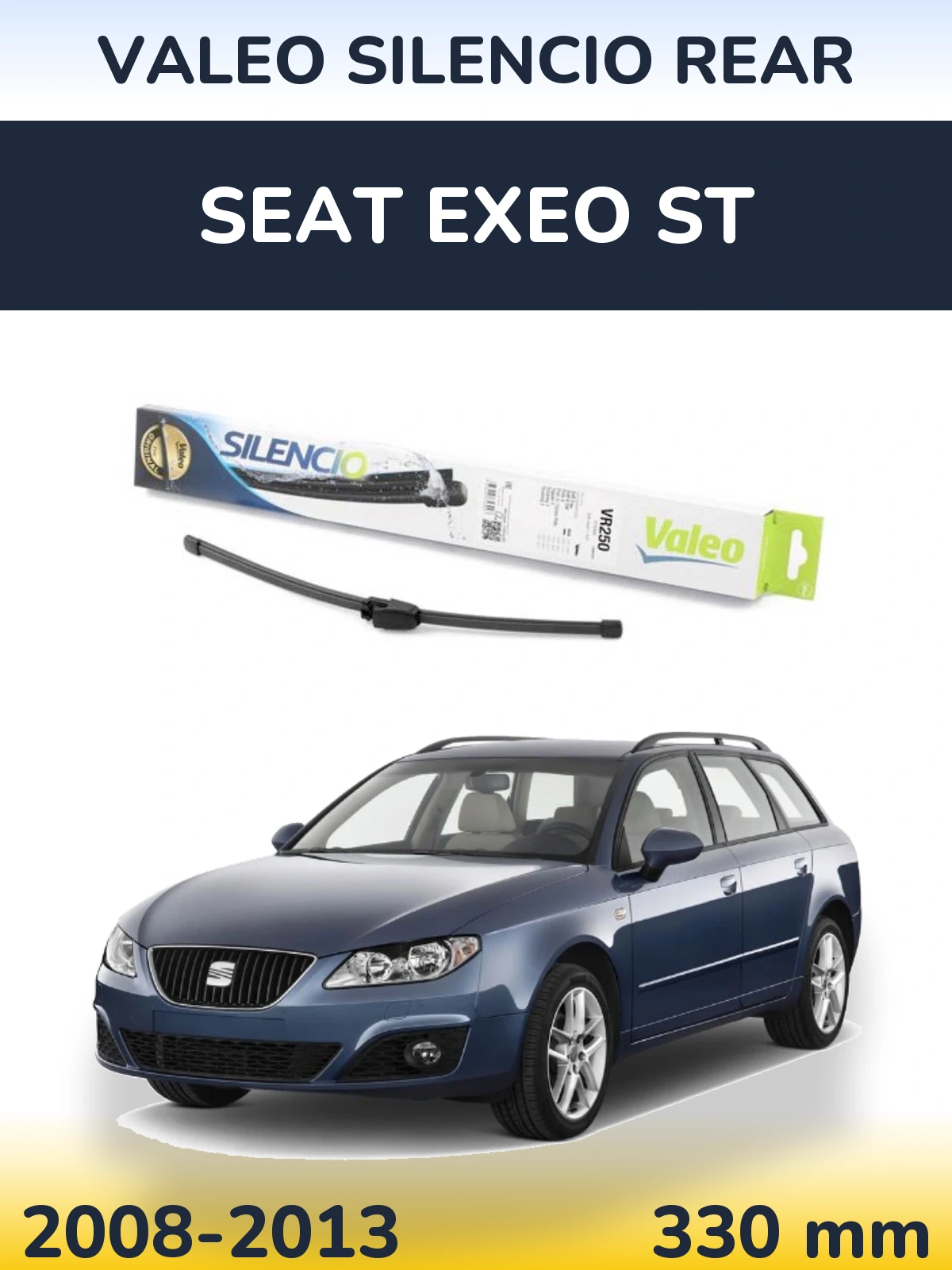 Tylna wycieraczka Valeo Silencio Rear 335 mm do SEAT Exeo ST 2008-2013