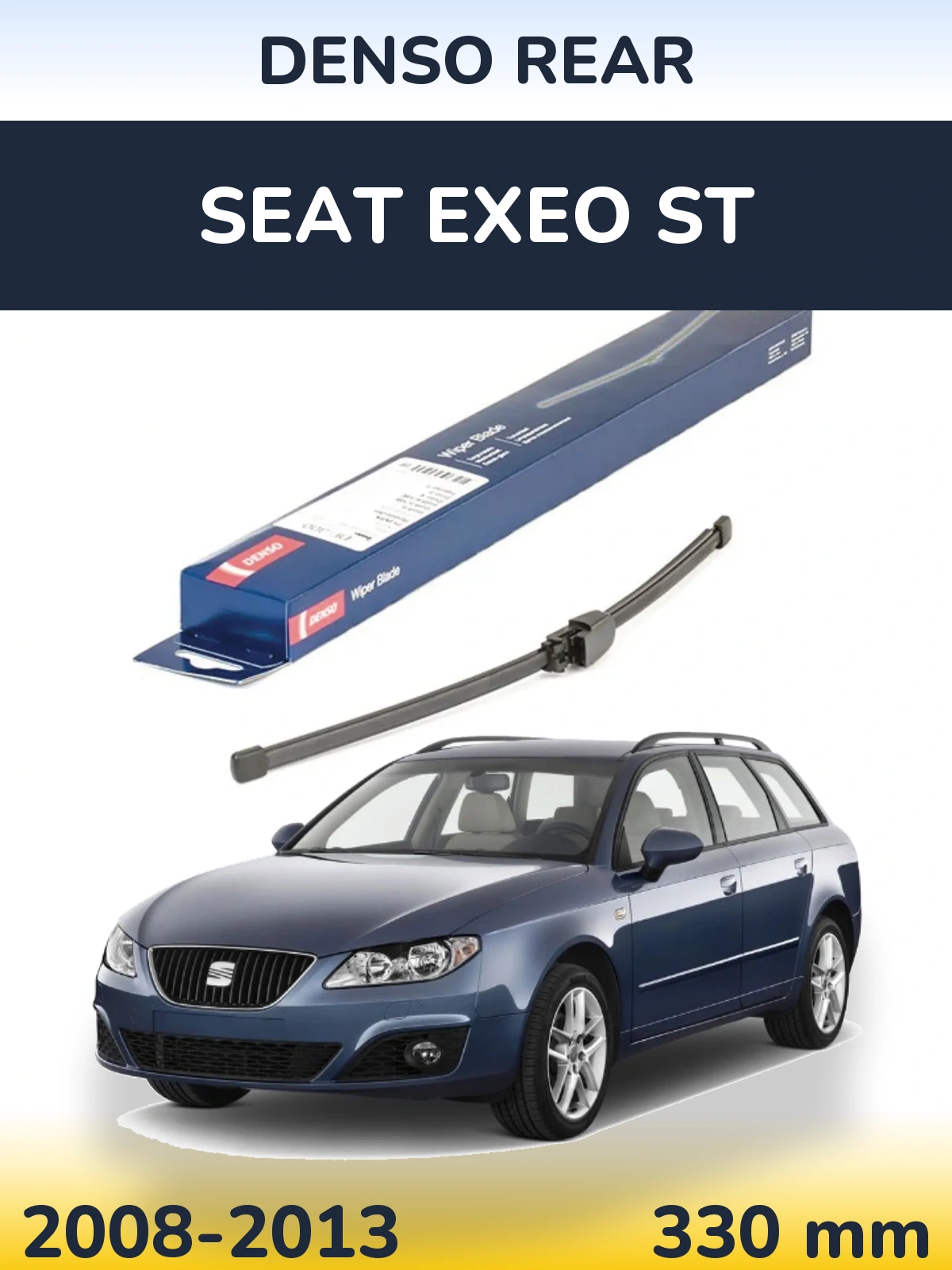 Tylna wycieraczka Denso Rear 335 mm do SEAT Exeo ST 2008-2013