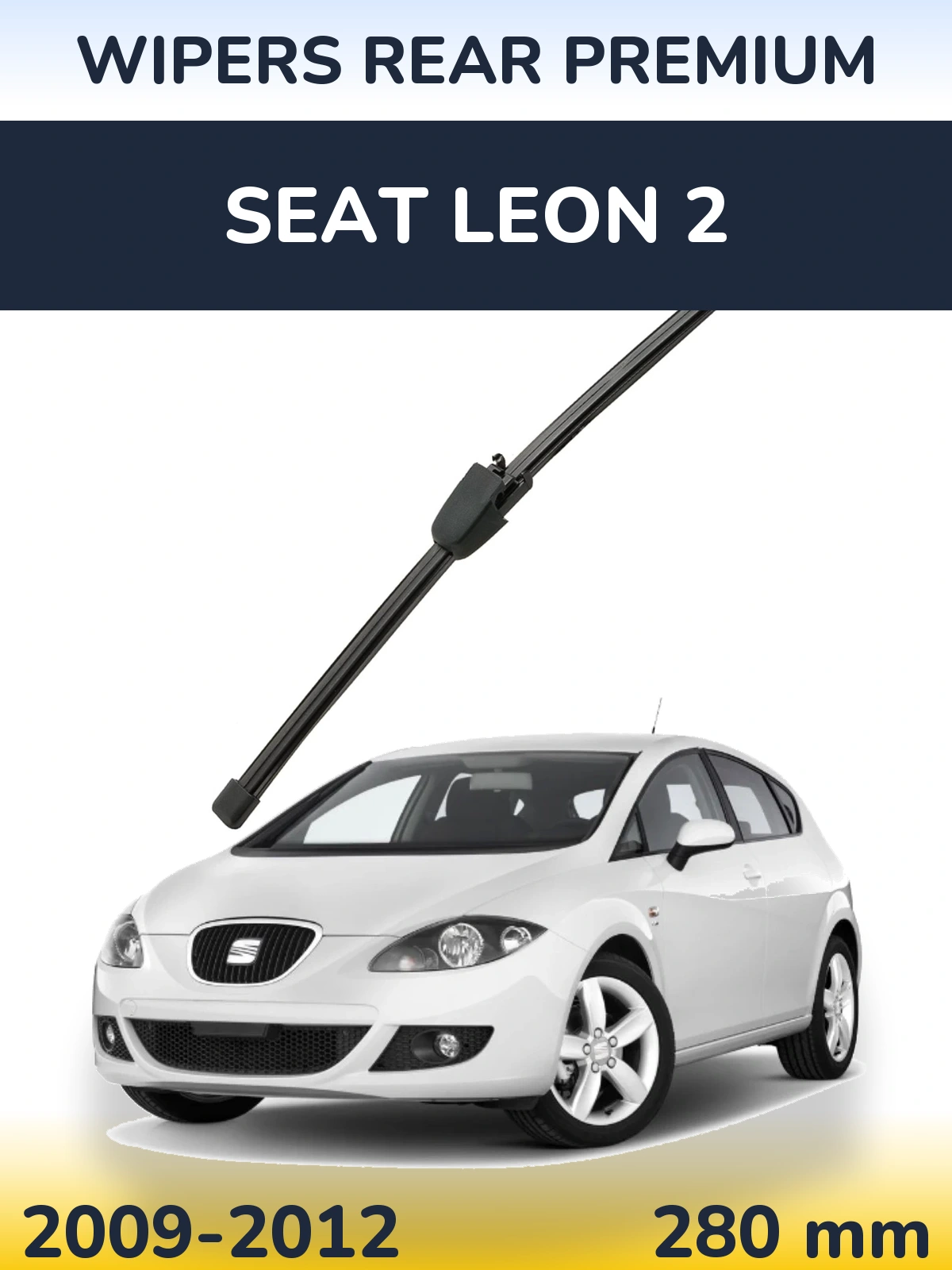 Задний дворник WIPERS REAR PREMIUM 280 мм для SEAT Leon 2 2009-2012