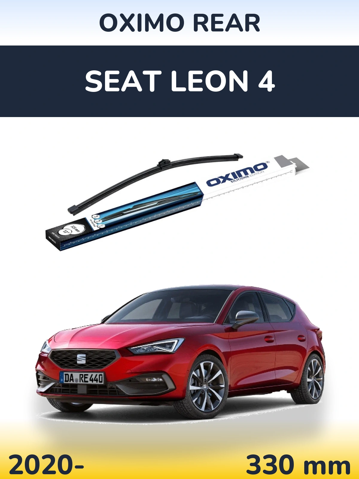 Tylna wycieraczka Oximo Rear 325 mm do SEAT Leon 4 2020-2026