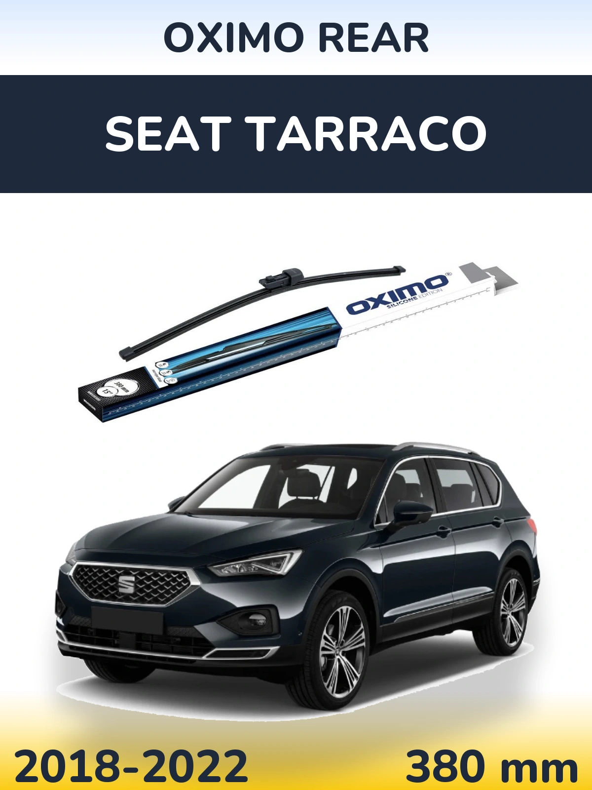 Tylna wycieraczka Oximo Rear 380 mm do SEAT Tarraco 2018-2022