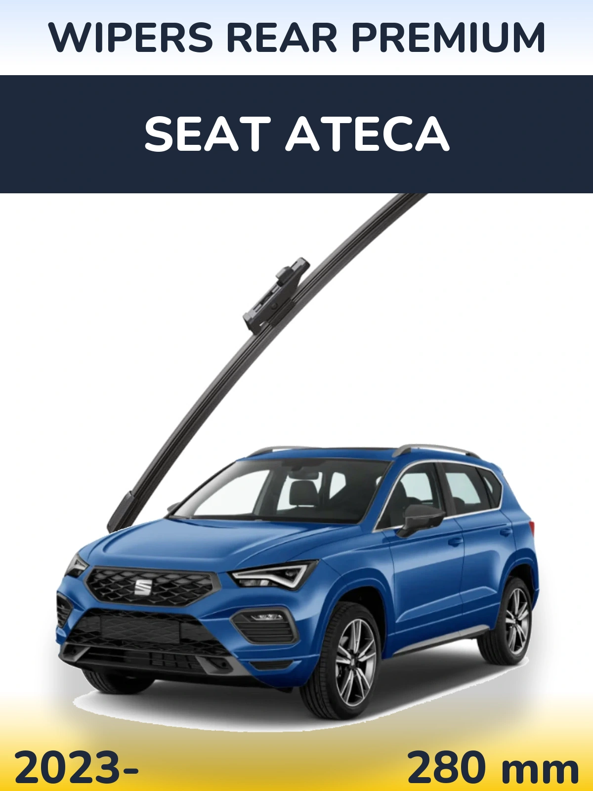 Tylna wycieraczka WIPERS REAR PREMIUM 280 mm do SEAT Ateca 2023-2026