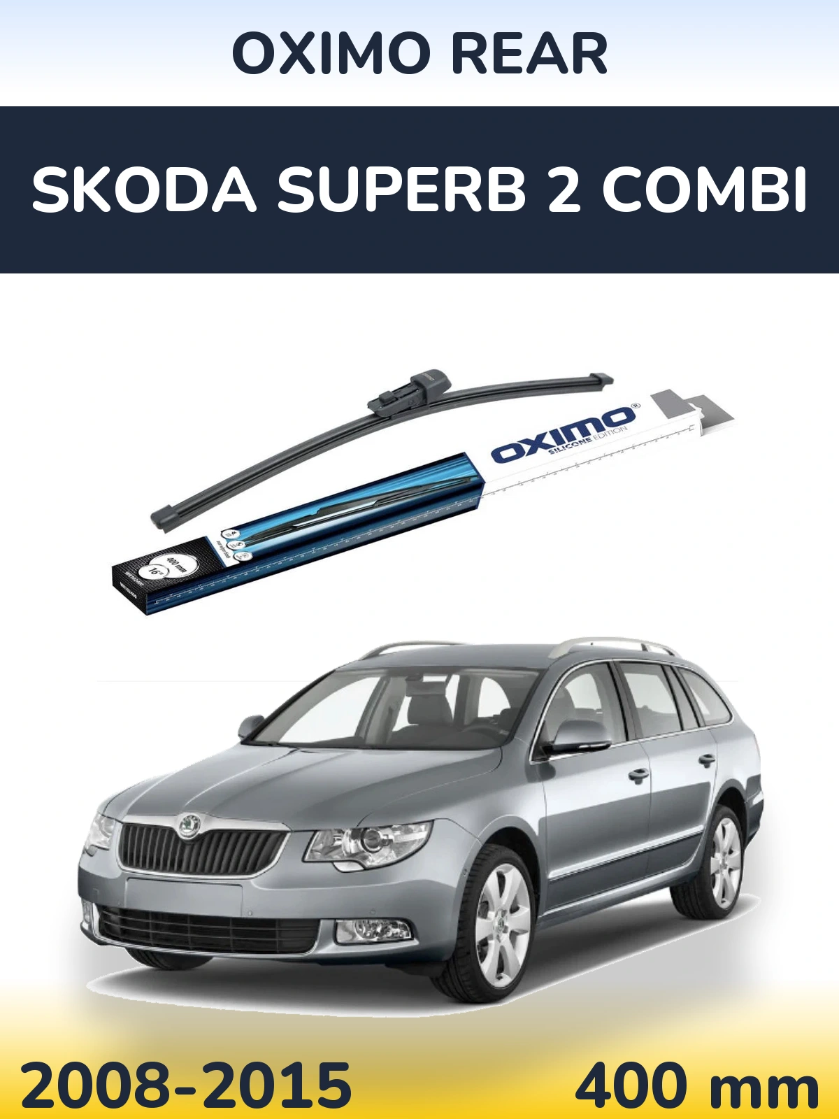 Tylna wycieraczka Oximo Rear 400 mm do Skoda Superb 2 Combi 2008-2015