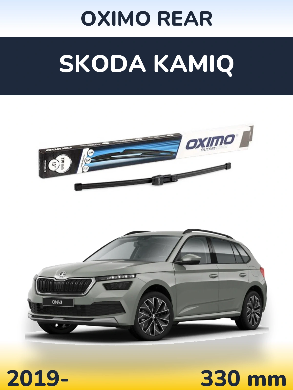 Tylna wycieraczka Oximo Rear 330 mm do Skoda Kamiq 2019-2026