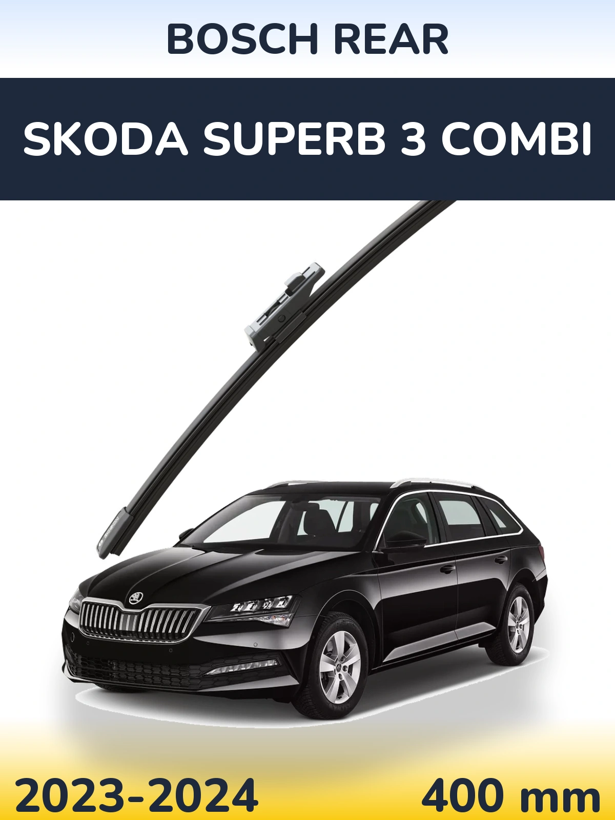 Tylna wycieraczka BOSCH Rear 400 mm do Skoda Superb 3 Combi 2023-2024