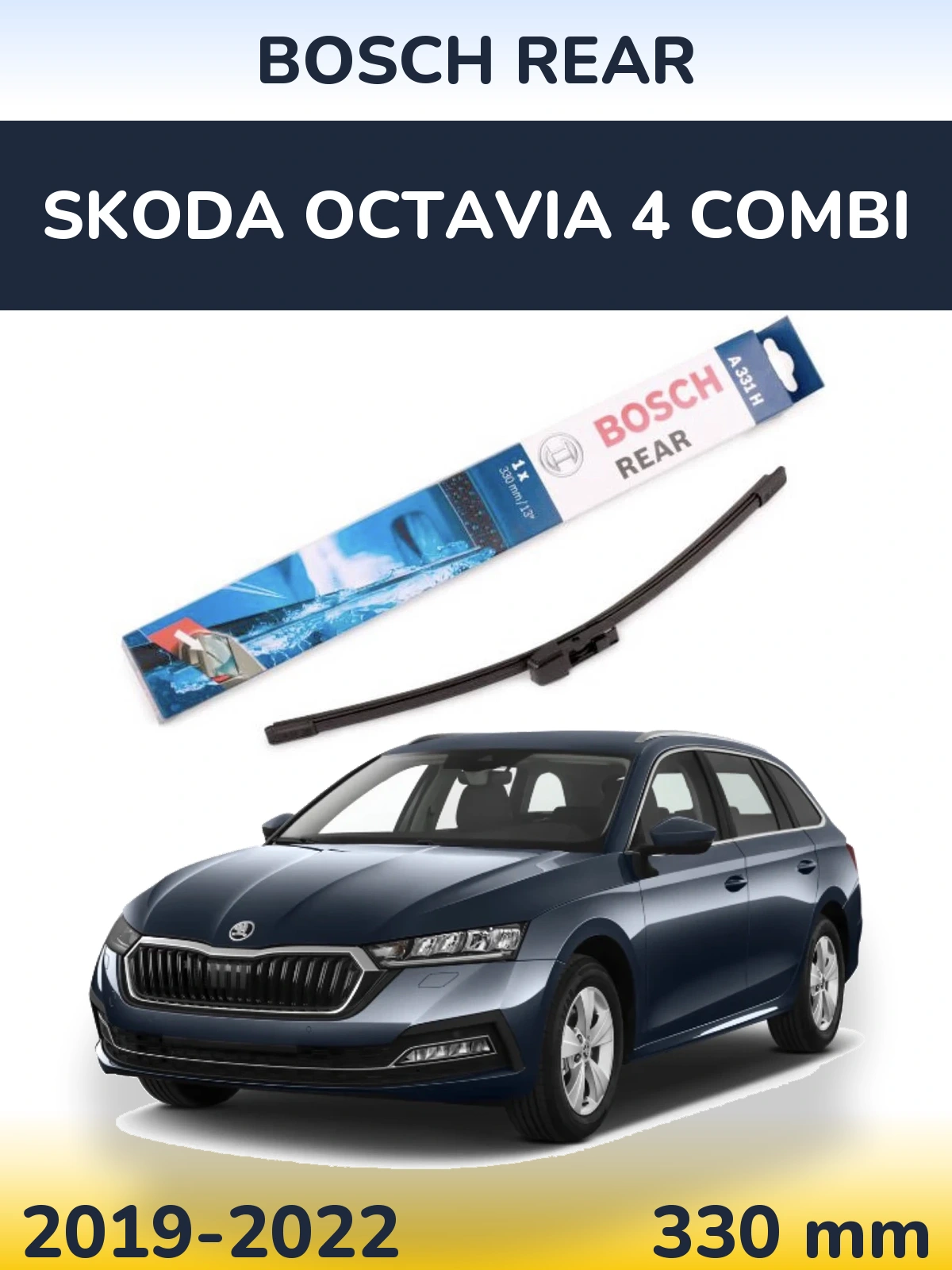 Tylna wycieraczka BOSCH Rear 330 mm do Skoda Octavia 4 Combi 2019-2022