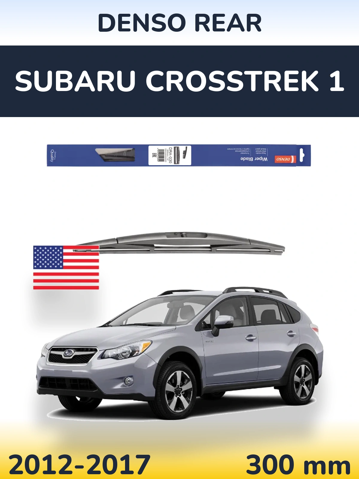 Tylna wycieraczka Denso Rear 300 mm do Subaru Crosstrek 1 2012-2017