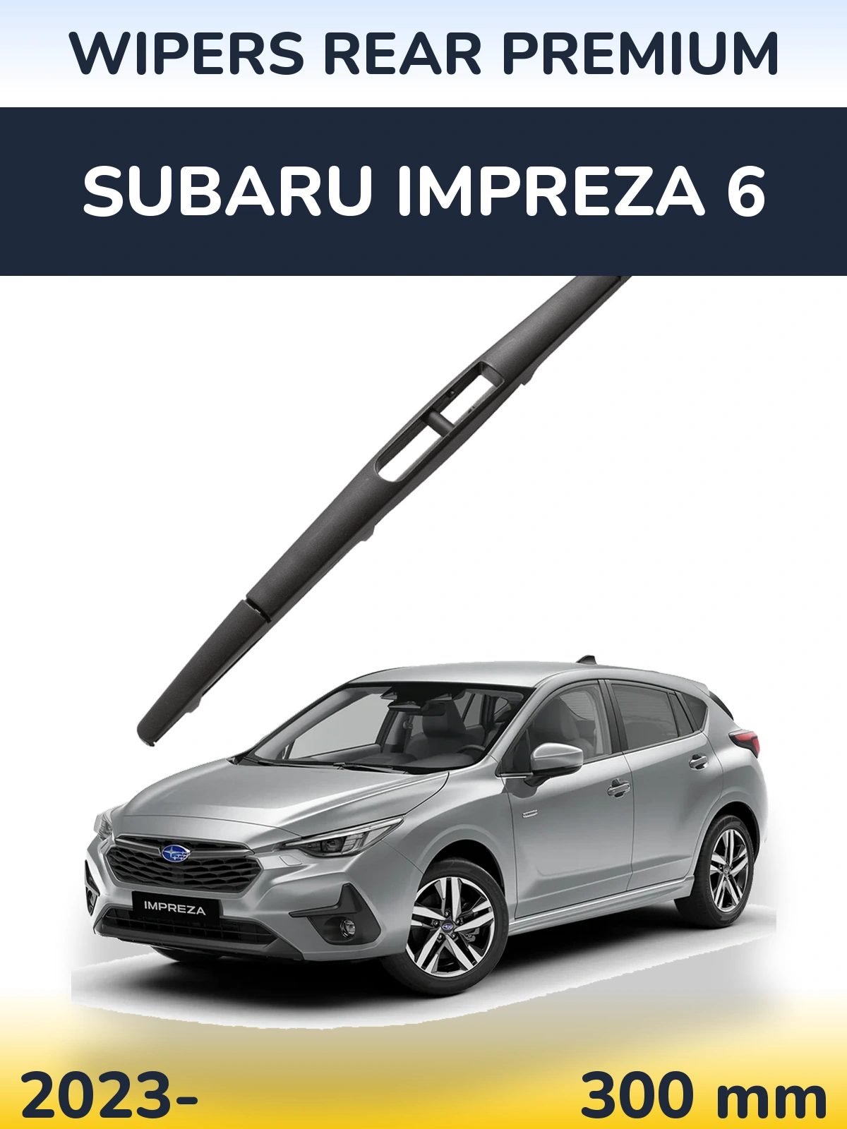 Tylna wycieraczka WIPERS REAR PREMIUM 300 mm do Subaru Impreza 6 2023-2026