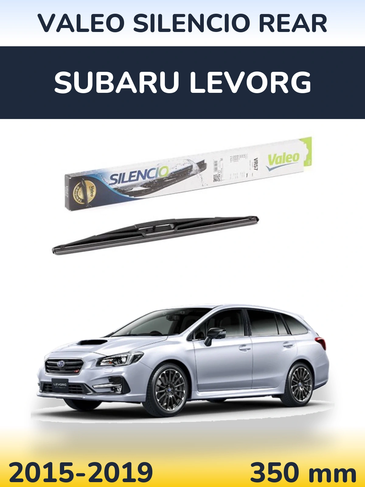Tylna wycieraczka Valeo Silencio Rear 345 mm do Subaru Levorg 2015-2019