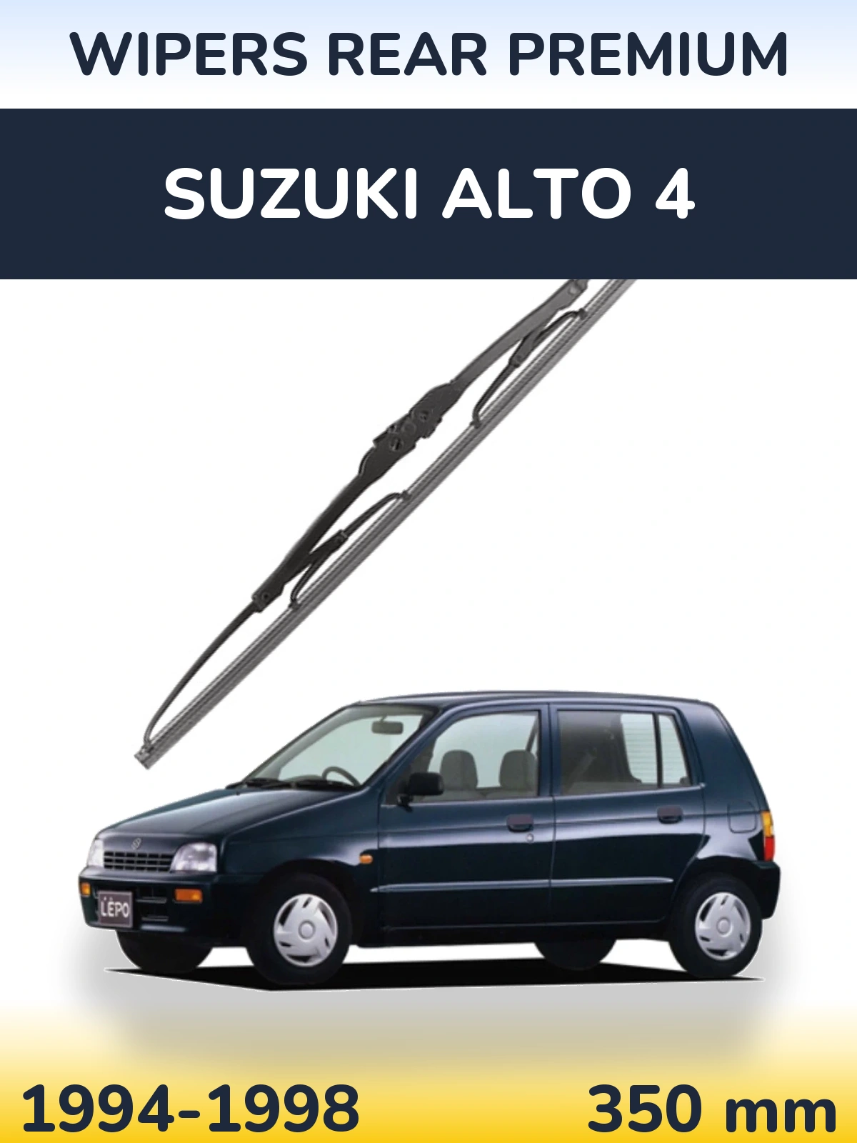 Tylna wycieraczka WIPERS REAR PREMIUM 350 mm do Suzuki Alto 4 1994-1998