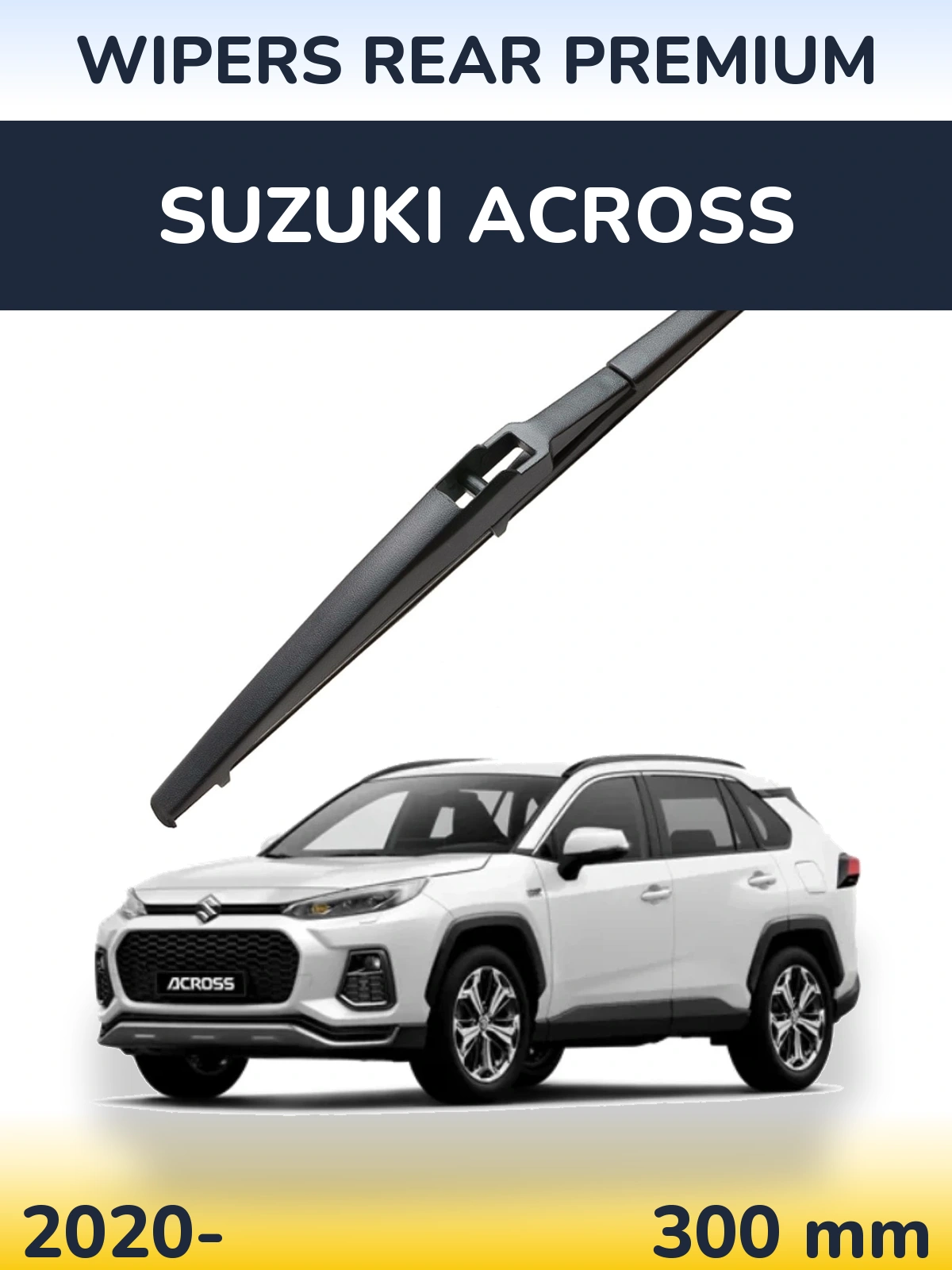 Tylna wycieraczka WIPERS REAR PREMIUM 300 mm do Suzuki Across 2020-2026