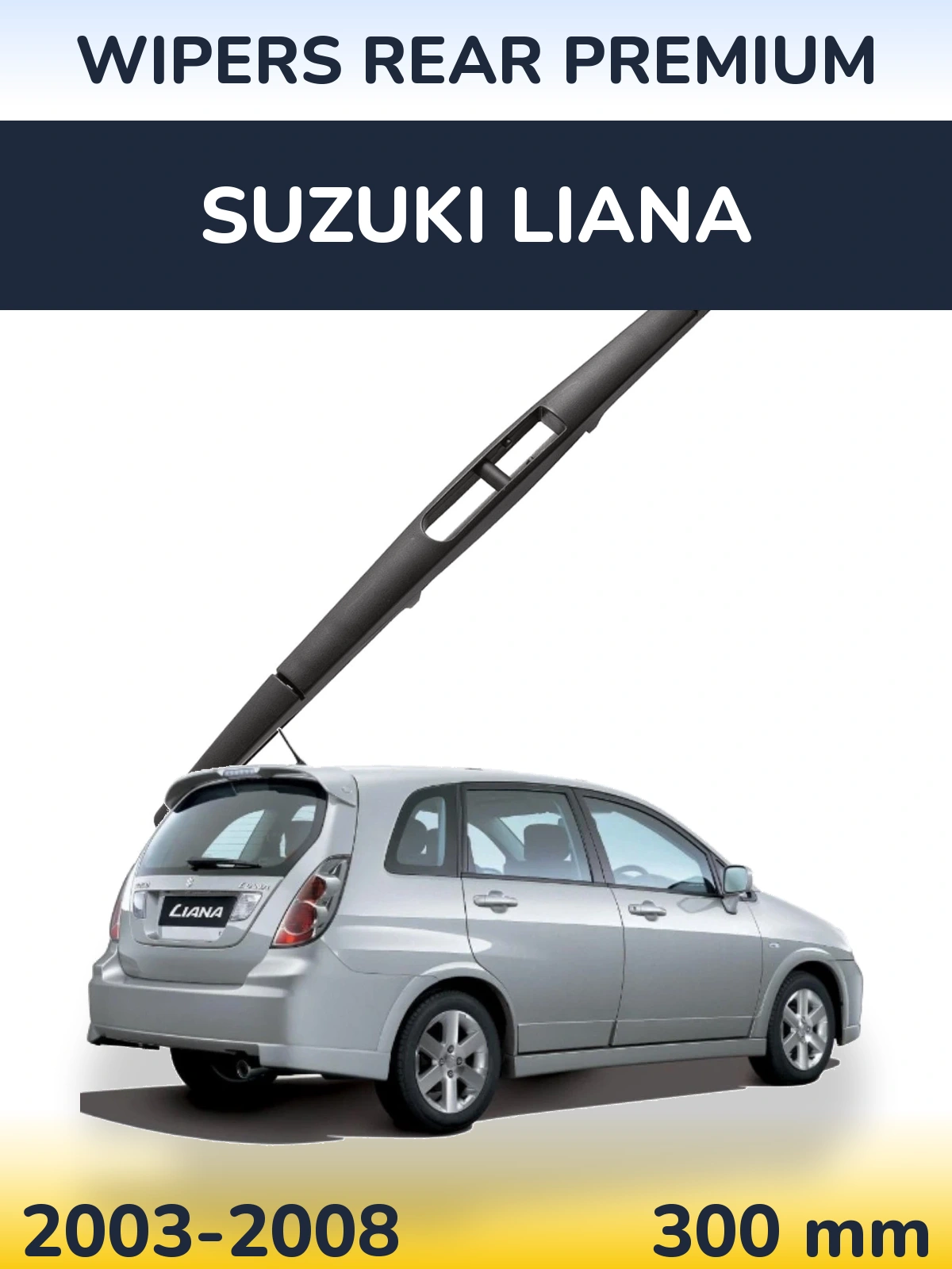 Tylna wycieraczka WIPERS REAR PREMIUM 300 mm do Suzuki Liana 2003-2008