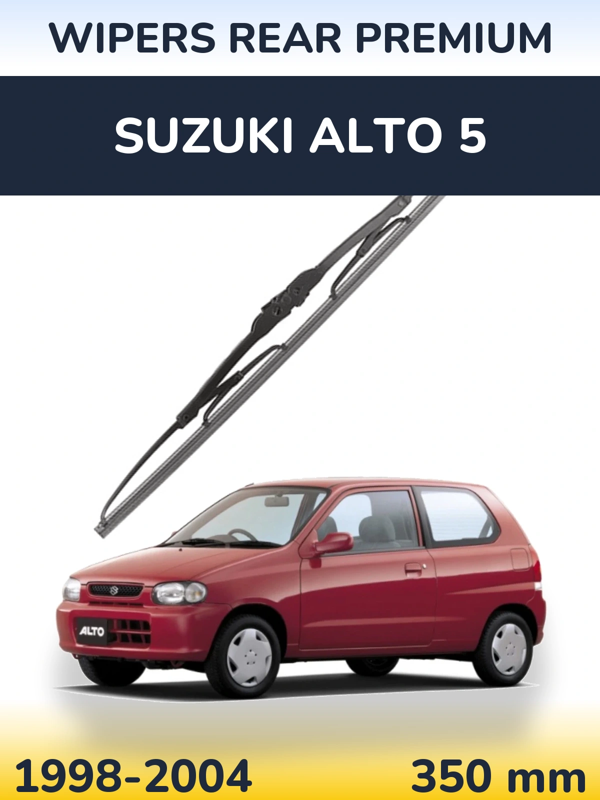 Задний дворник WIPERS REAR PREMIUM 350 мм для Suzuki Alto 5 1998-2004