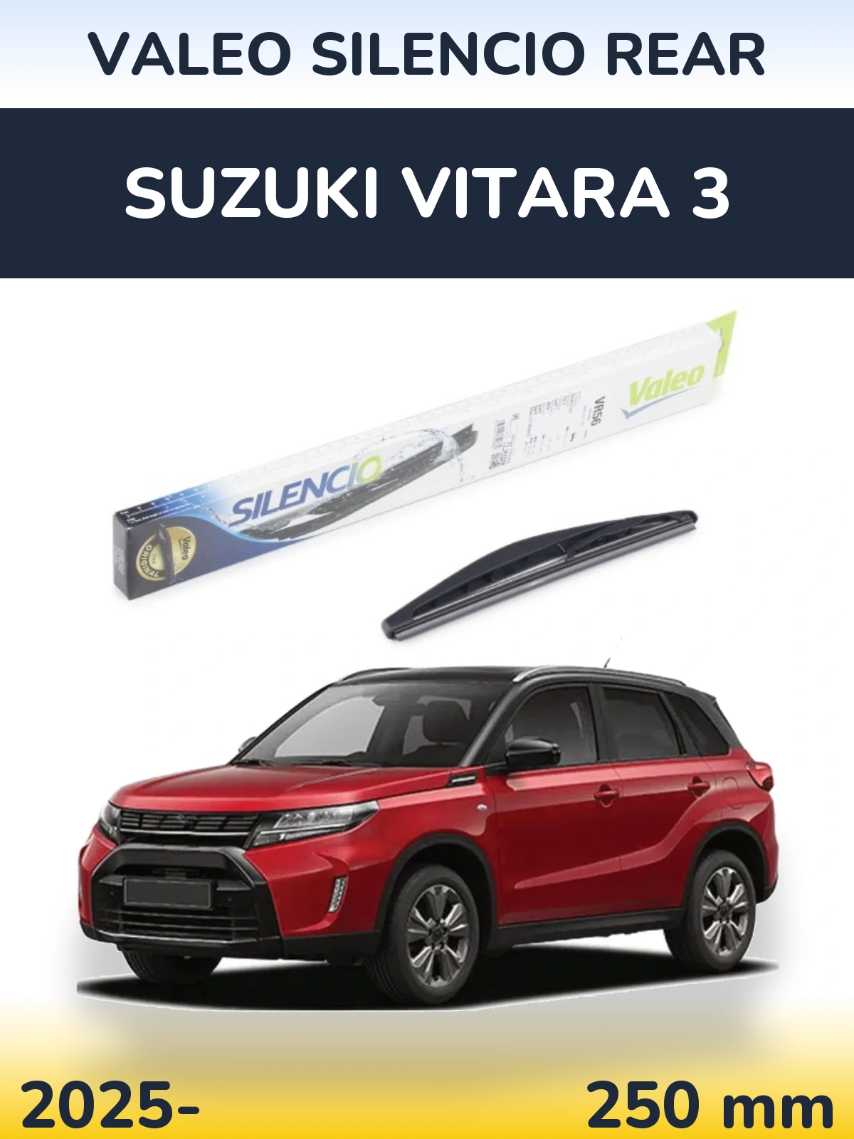 Tylna wycieraczka Valeo Silencio Rear 240 mm do Suzuki Vitara 3 2025-2026