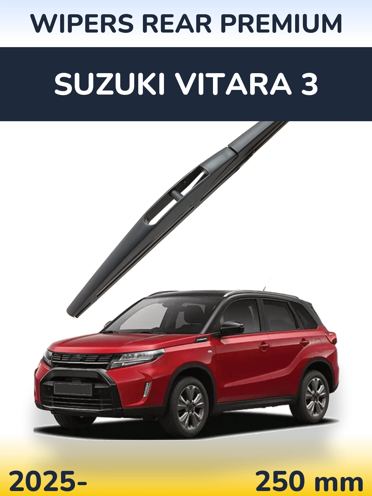 Tylna wycieraczka WIPERS REAR PREMIUM 250 mm do Suzuki Vitara 3 2025-2026