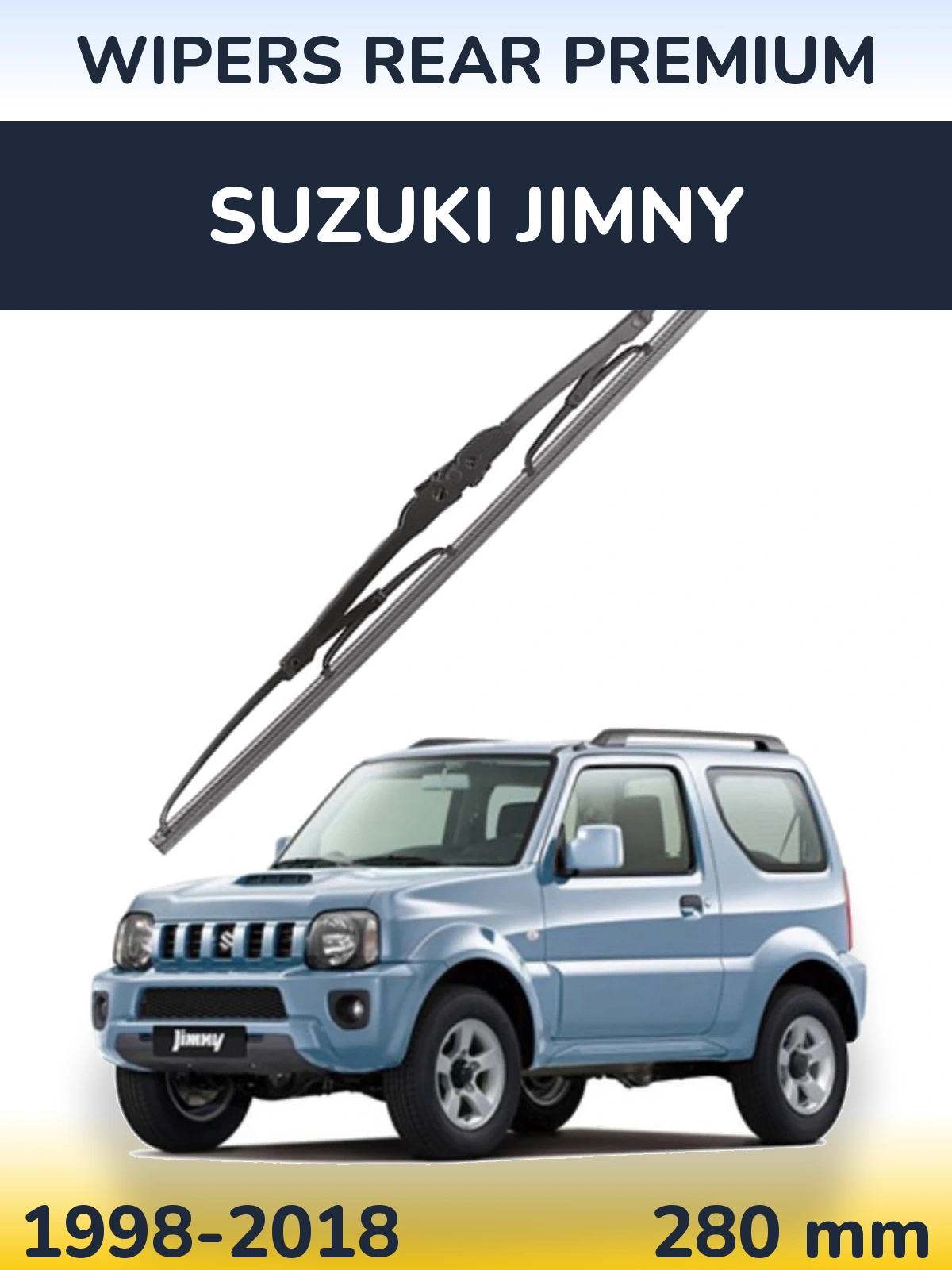 Tylna wycieraczka WIPERS REAR PREMIUM 280 mm do Suzuki Jimny 1998-2018