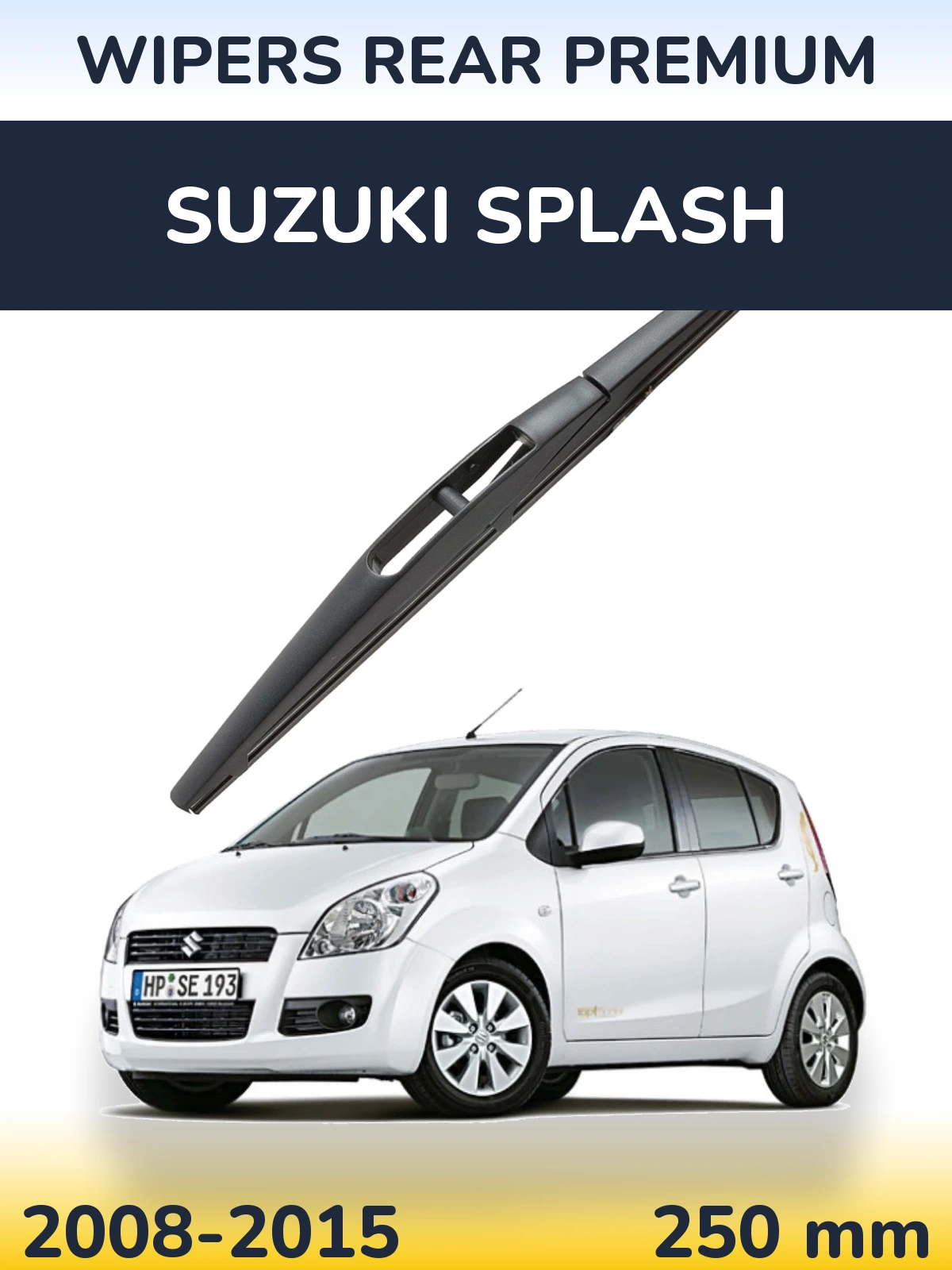 Tylna wycieraczka WIPERS REAR PREMIUM 250 mm do Suzuki Splash 2008-2015