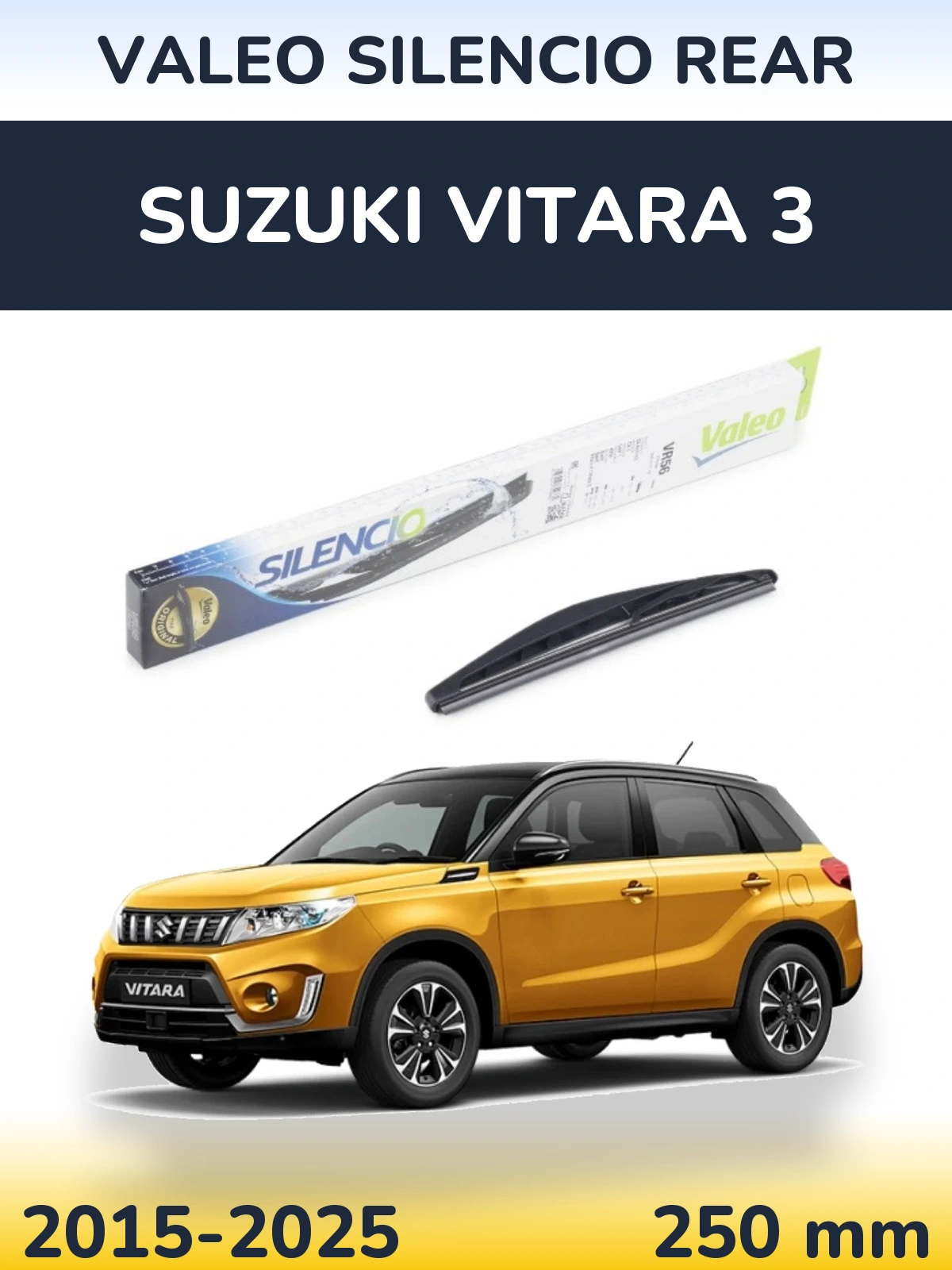 Tylna wycieraczka Valeo Silencio Rear 240 mm do Suzuki Vitara 3 2015-2025