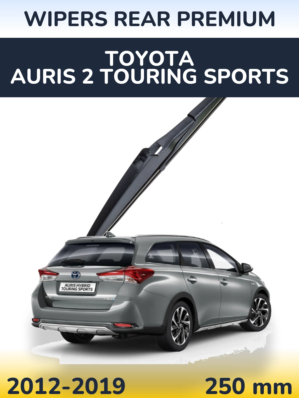Tylna wycieraczka WIPERS REAR PREMIUM 250 mm do Toyota Auris 2 Touring Sports 2012-2019
