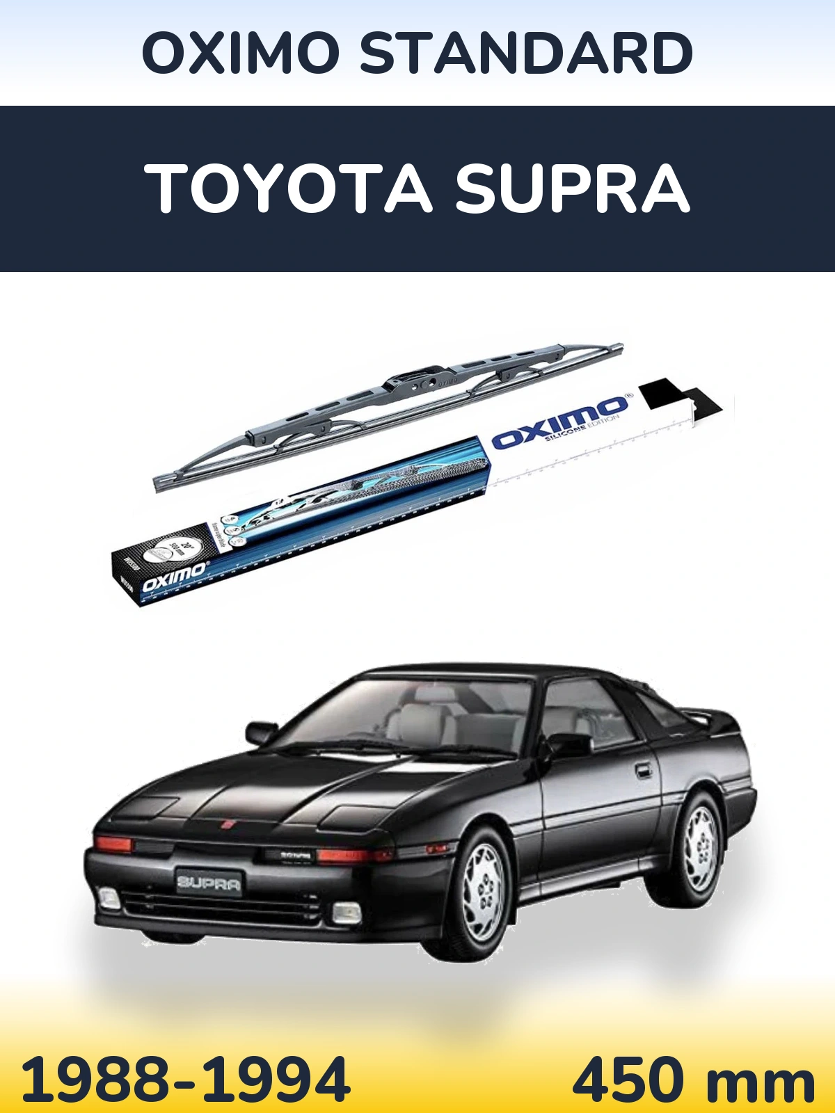 Tylna wycieraczka Oximo Standard 450 mm do Toyota Supra 1988-1994