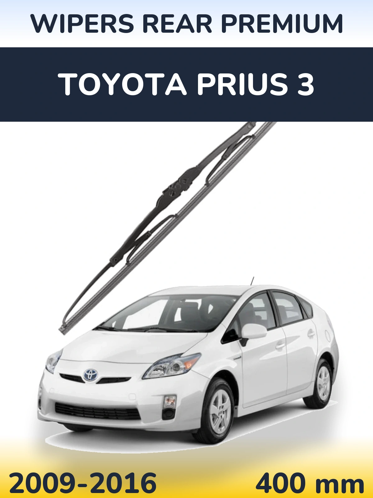 Задний дворник WIPERS REAR PREMIUM 400 мм для Toyota Prius 3 2009-2016