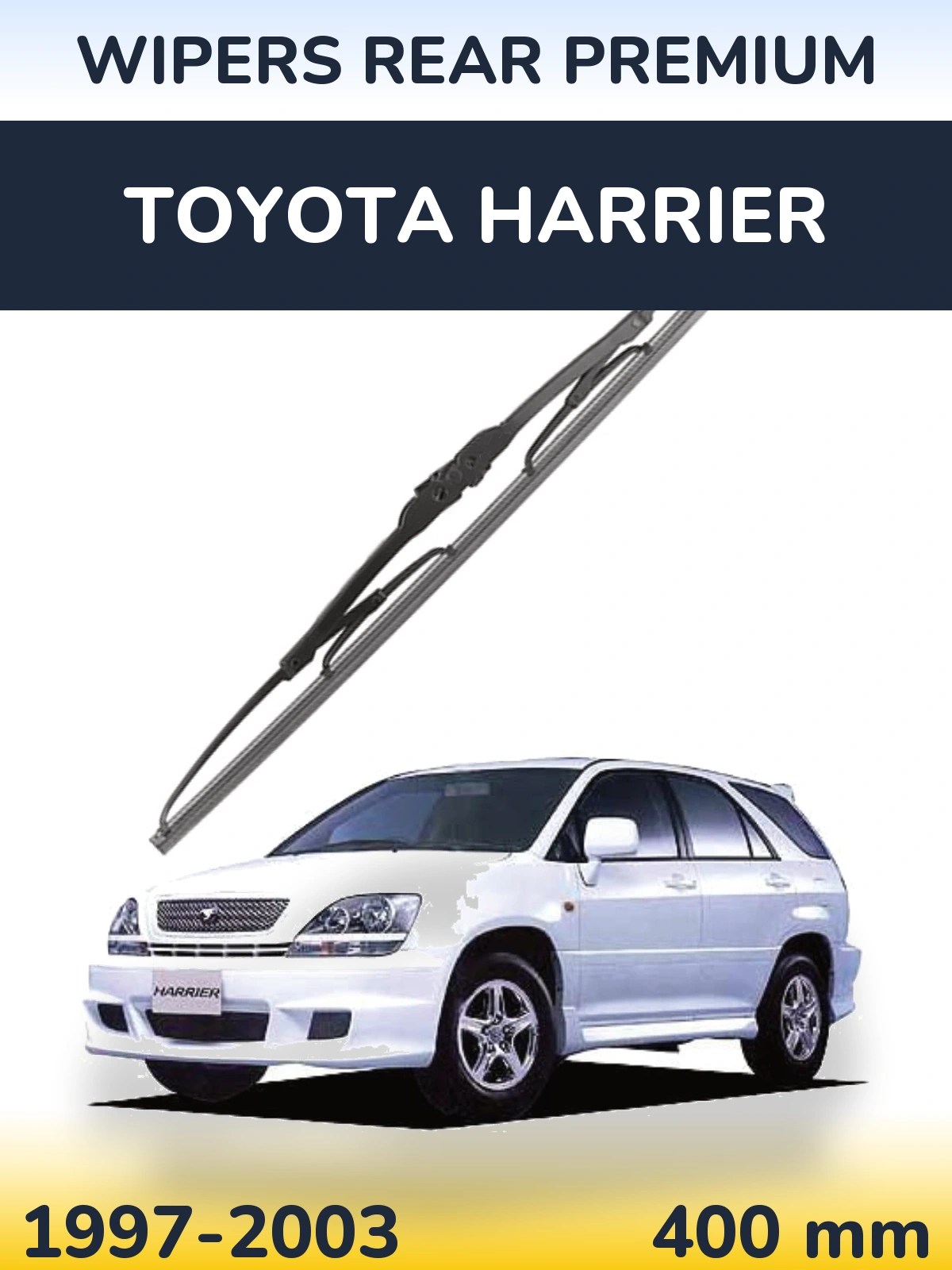 Задний дворник WIPERS REAR PREMIUM 400 мм для Toyota Harrier 1997-2003