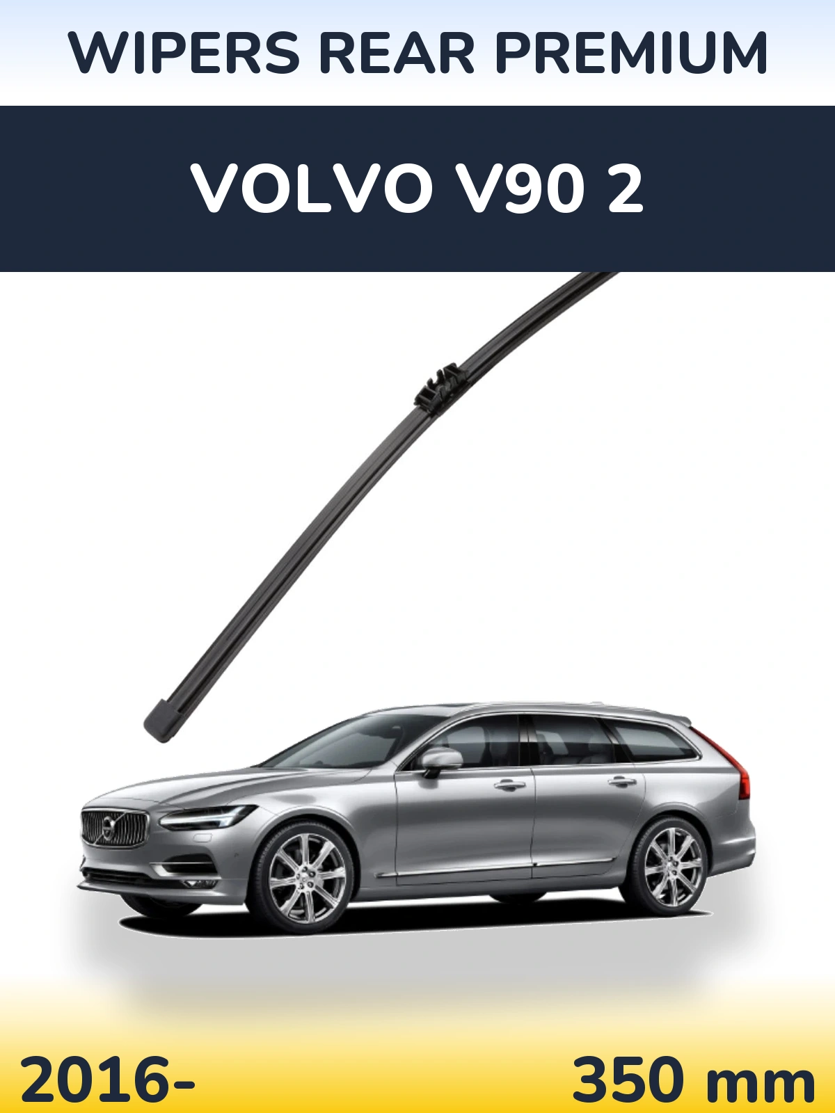Tylna wycieraczka WIPERS REAR PREMIUM 350 mm do Volvo V90 2 2016-2026
