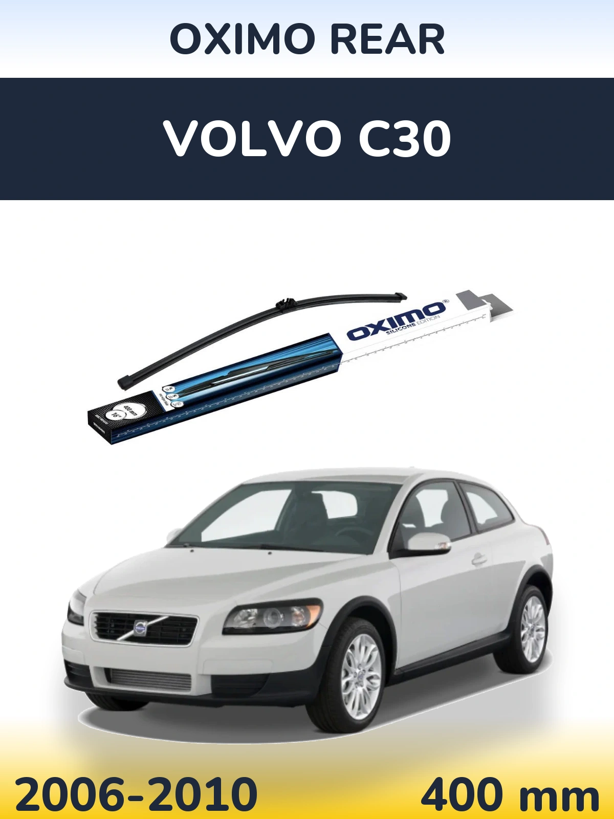 Tylna wycieraczka Oximo Rear 400 mm do Volvo C30 2006-2010