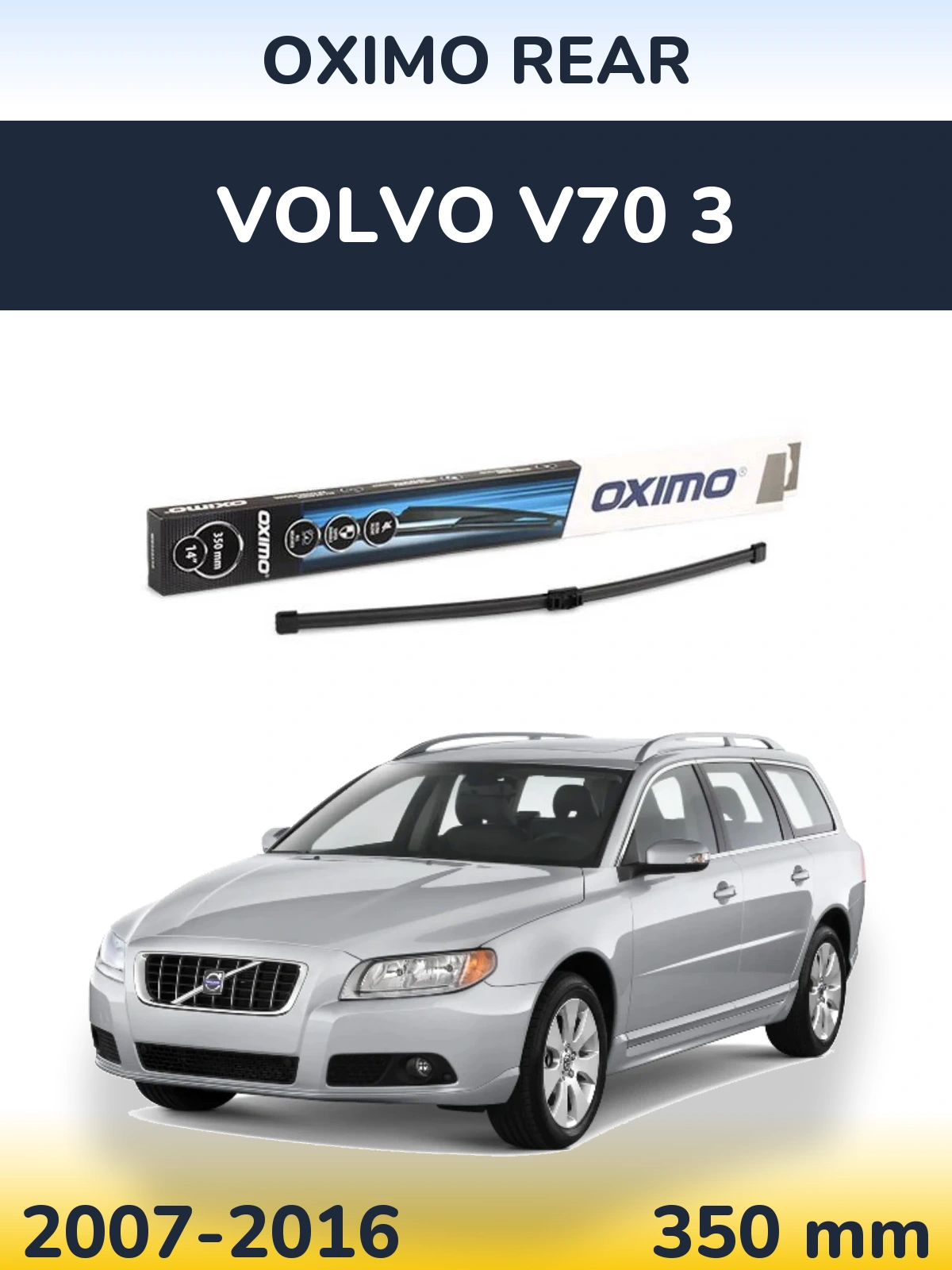 Tylna wycieraczka Oximo Rear 350 mm do Volvo V70 3 2007-2016