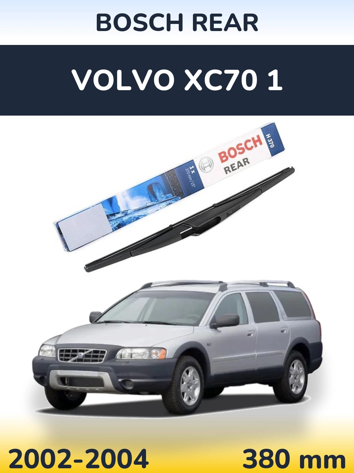 Tylna wycieraczka BOSCH Rear 370 mm do Volvo XC70 1 2002-2004