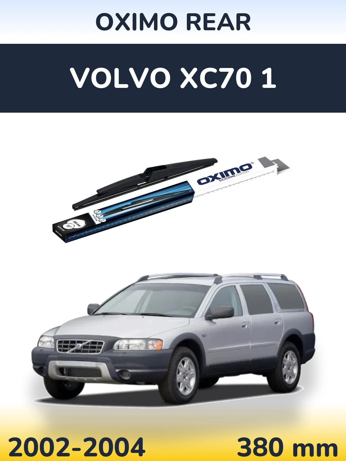 Tylna wycieraczka Oximo Rear 380 mm do Volvo XC70 1 2002-2004