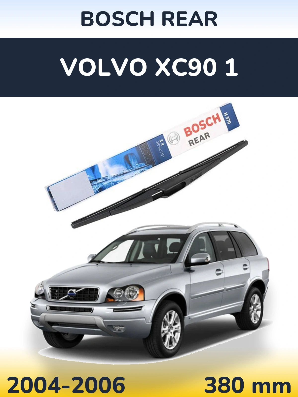 Tylna wycieraczka BOSCH Rear 370 mm do Volvo XC90 1 2004-2006