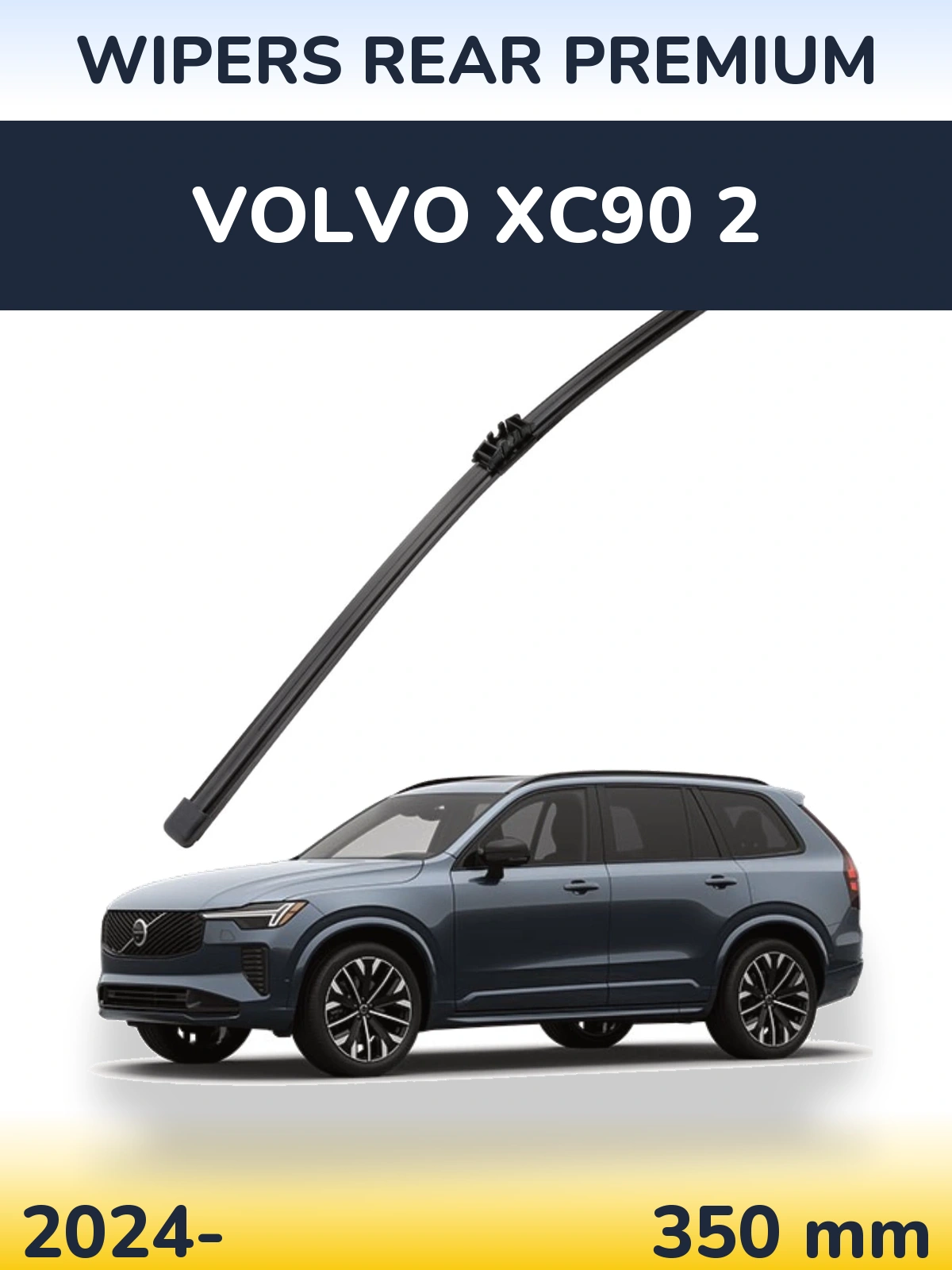 Rear wiper blade WIPERS REAR PREMIUM 350 mm for Volvo XC90 2 2024-2026