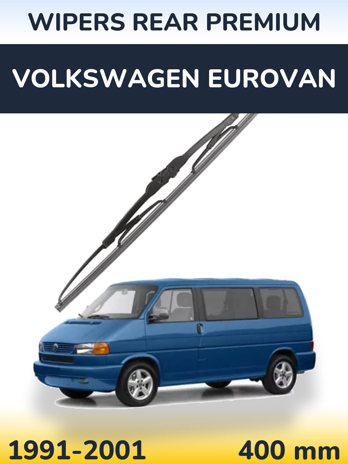 Tylna wycieraczka WIPERS REAR PREMIUM 400 mm do Volkswagen Eurovan 1991-2001