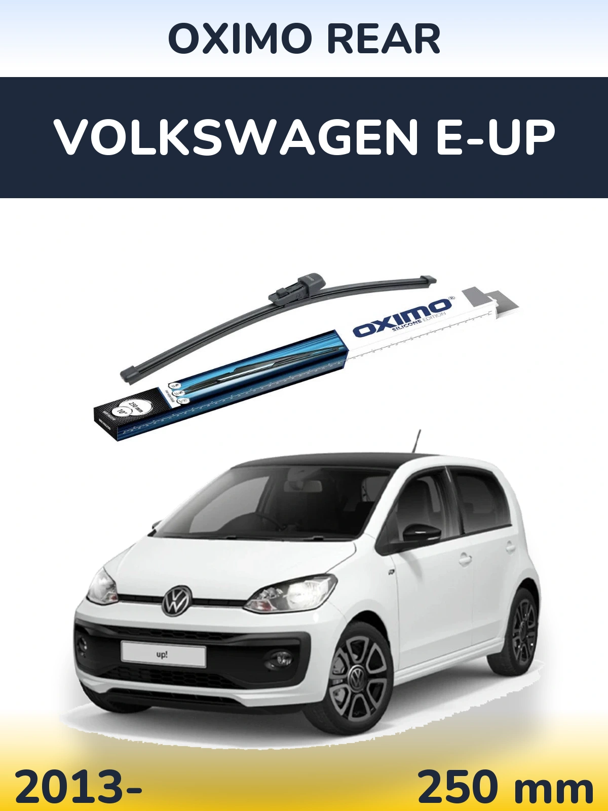 Tylna wycieraczka Oximo Rear 250 mm do Volkswagen e-Up 2013-2026